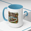 Christmas Mug - North Pole Express Steam Locomotive Ornaments