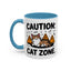 Animal Mug - Caution: Cat Zone
