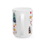 Christmas Mug - Trees Candy Stars Ornaments Pattern