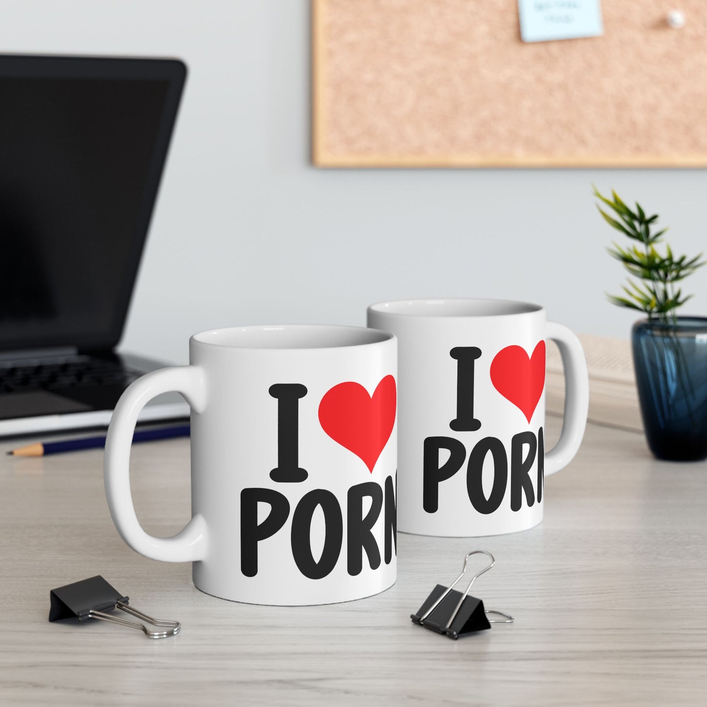 Adult Mug - I Love Porn