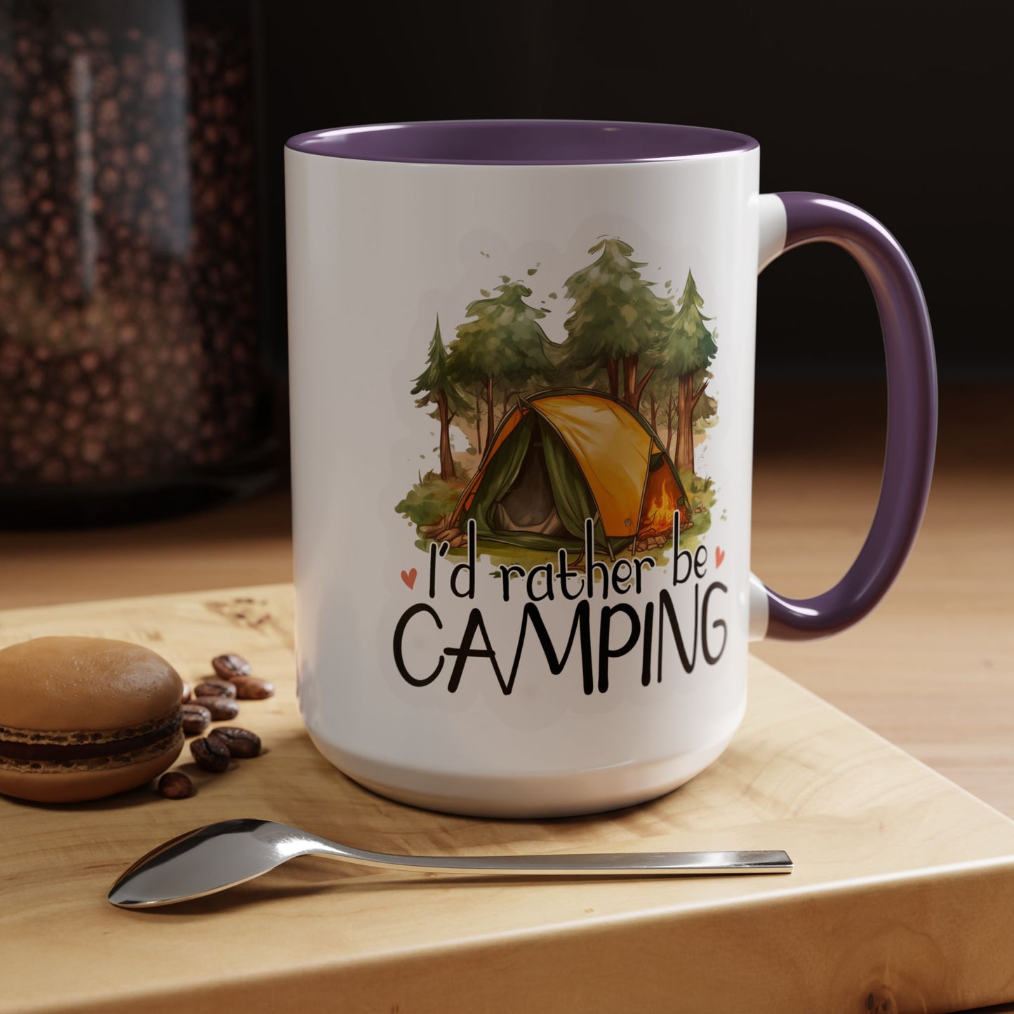Adventure Mug - I'd Rather Be Camping Tent