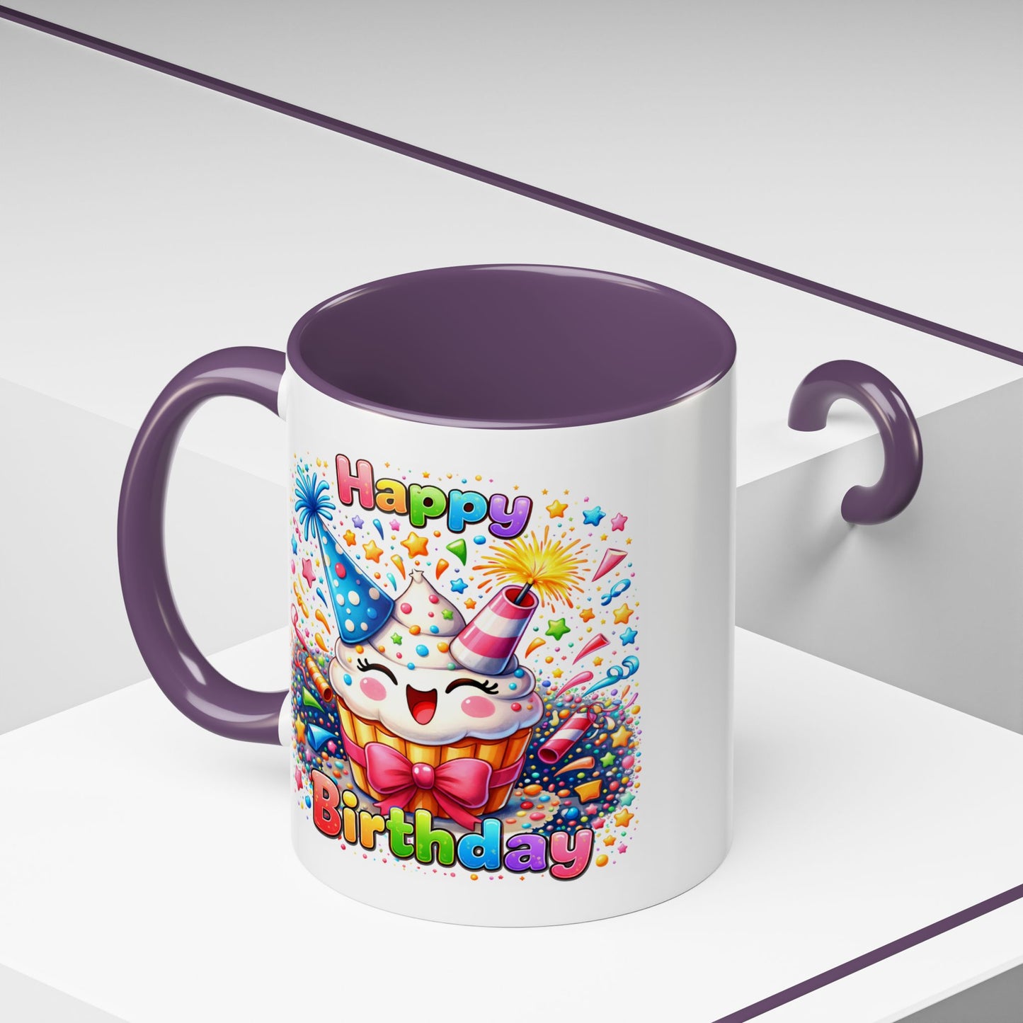 Birthday Mug - Happy Cupcake