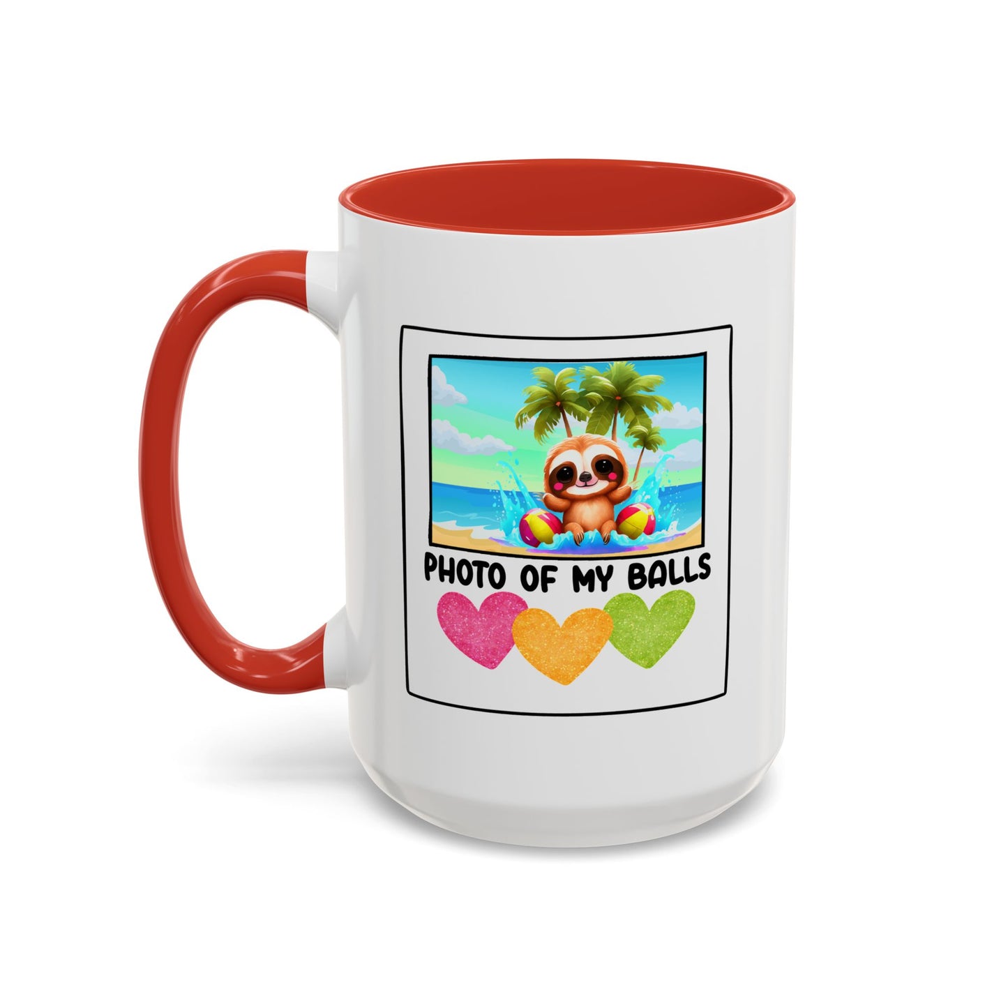 Adult Mug - Photo of My Balls