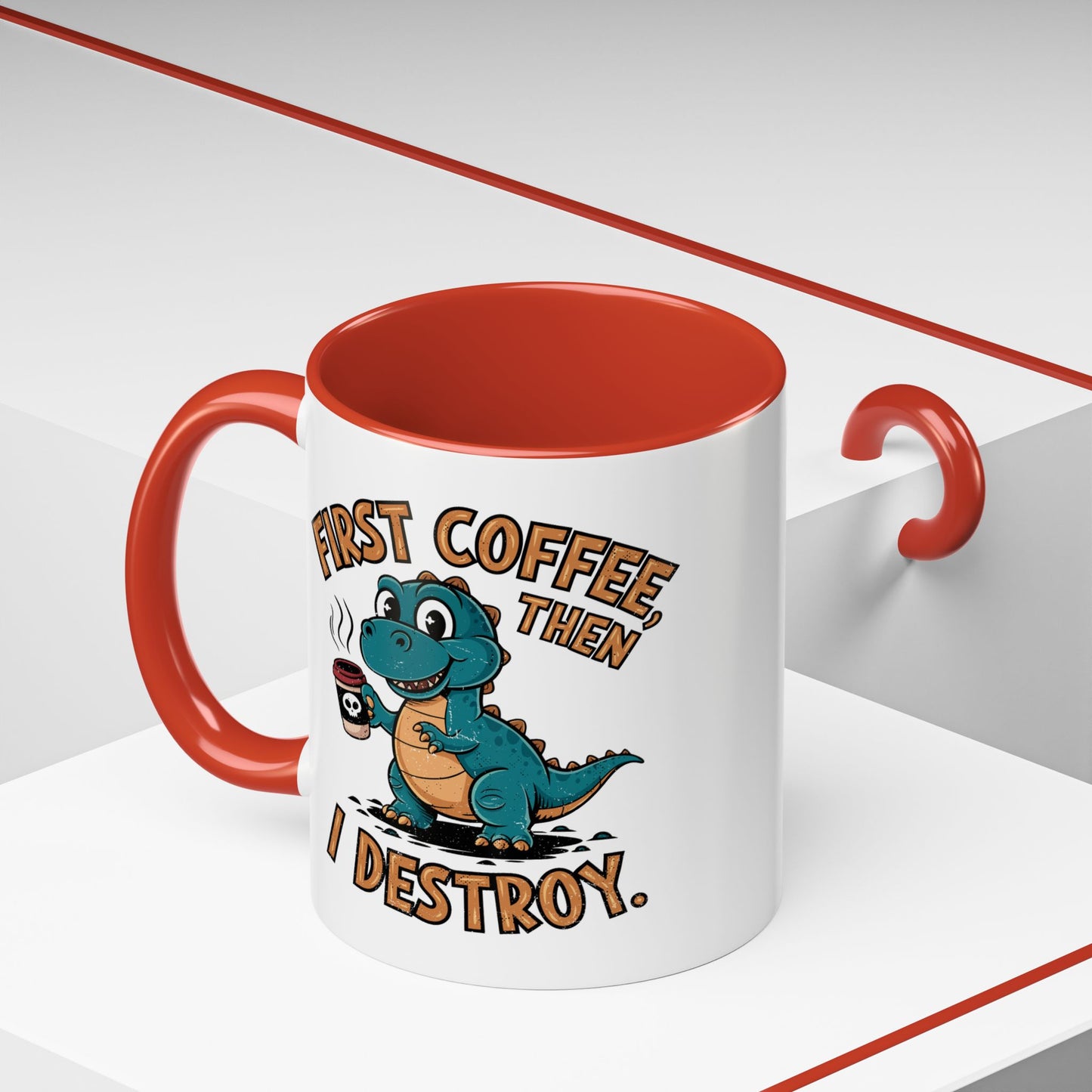 Humor Mug - First Coffee Then