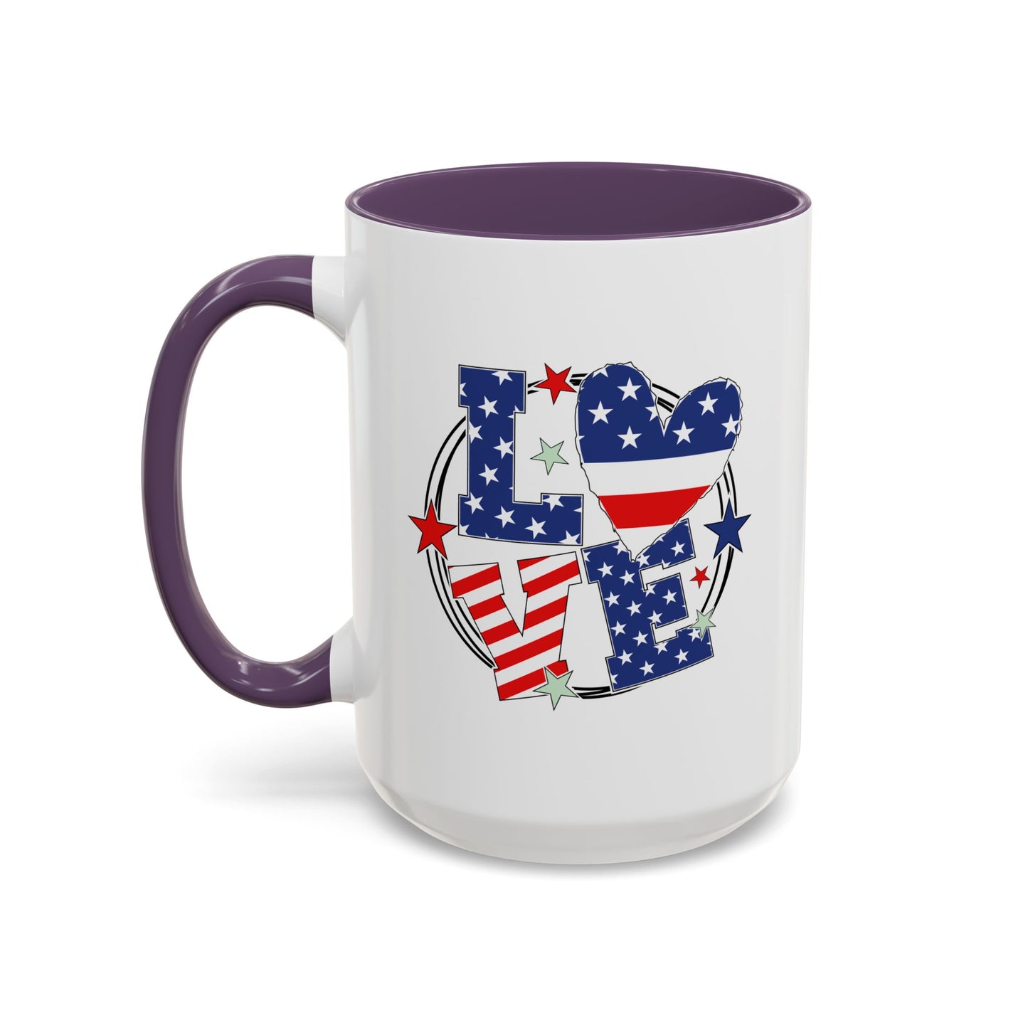 4th of July Mug - Love 4th of July