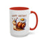 Birthday Mug - Snail Flower