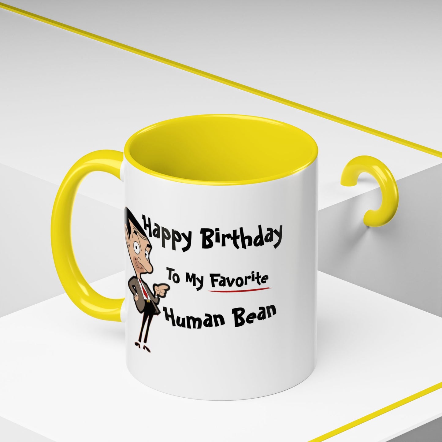 Birthday Mug - My Favorite Human Bean