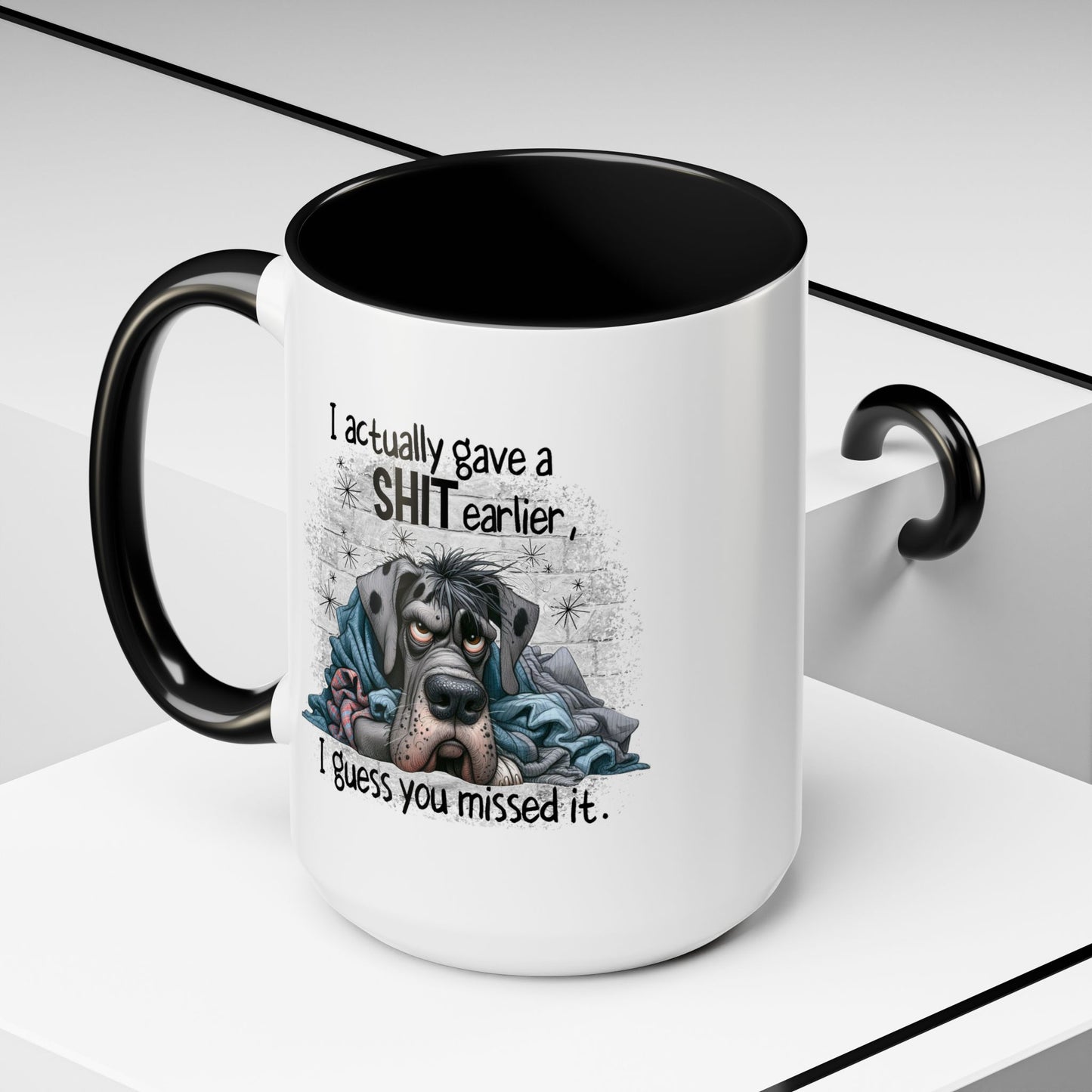 Adult Mug - I Actually Gave a Shit Earlier