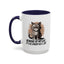Humor Mug - Beware of My Cat