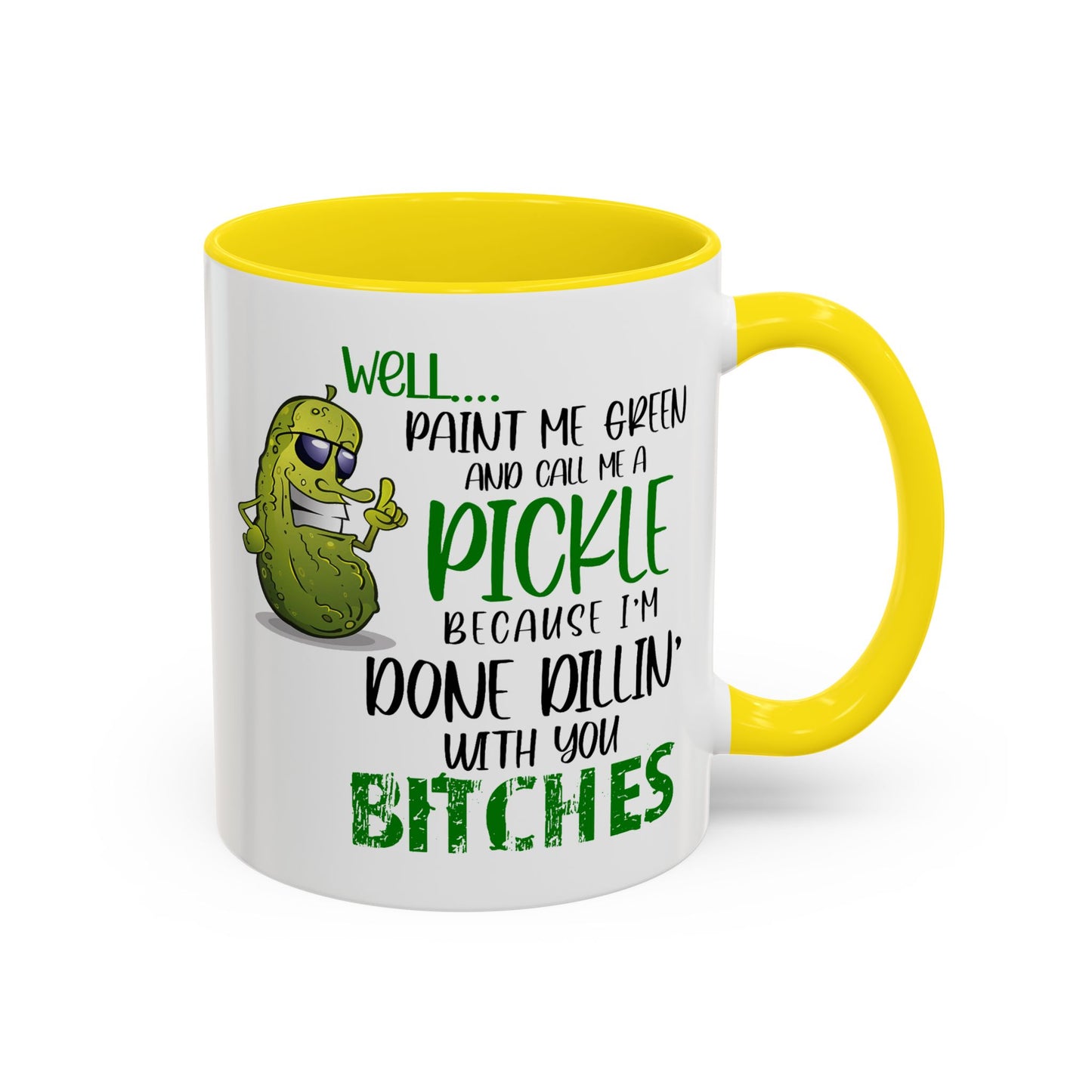 Adult Mug - Well Paint Me Green