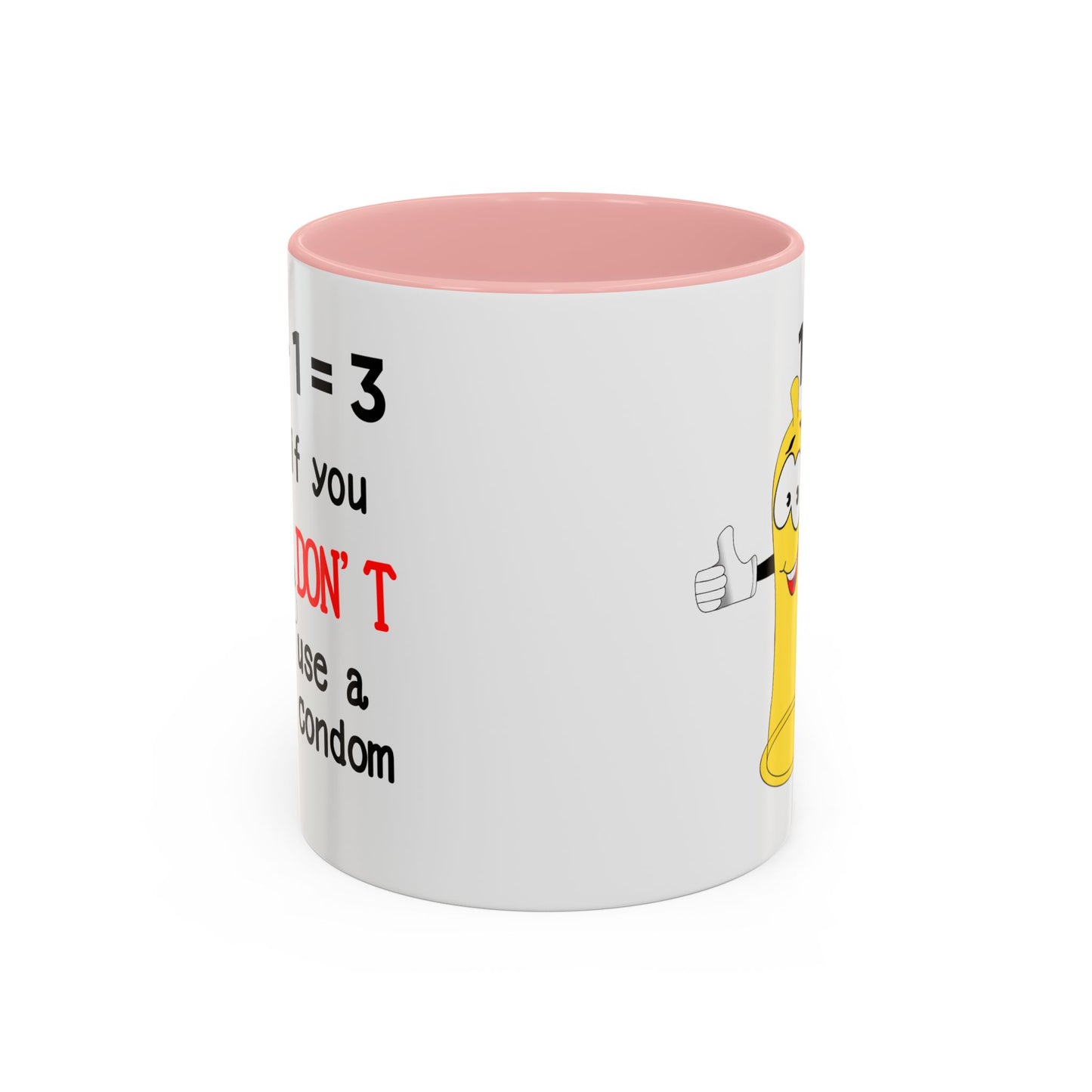 Adult Mug - One Plus One Equals Three