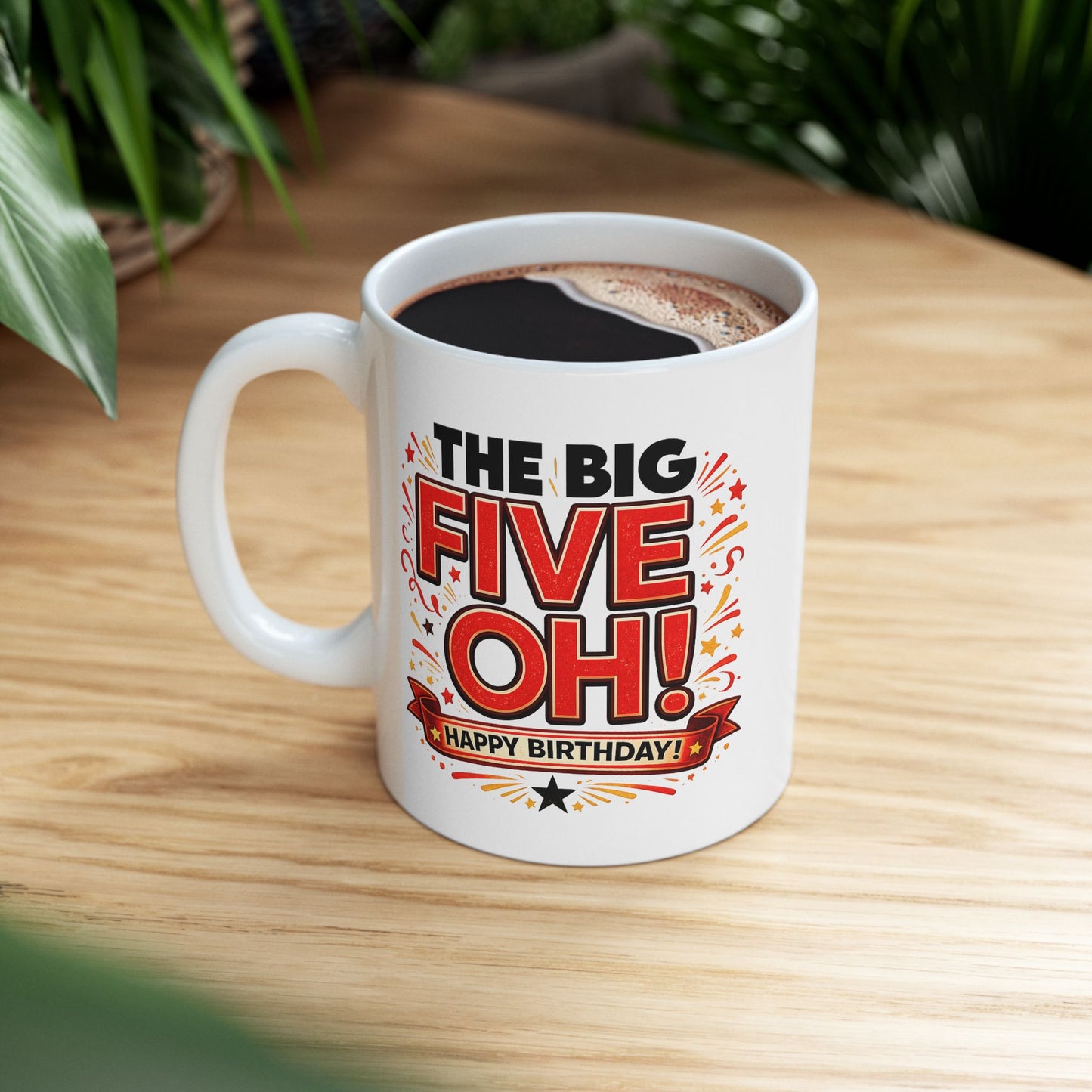 Birthday Mug - The Big Five Oh!