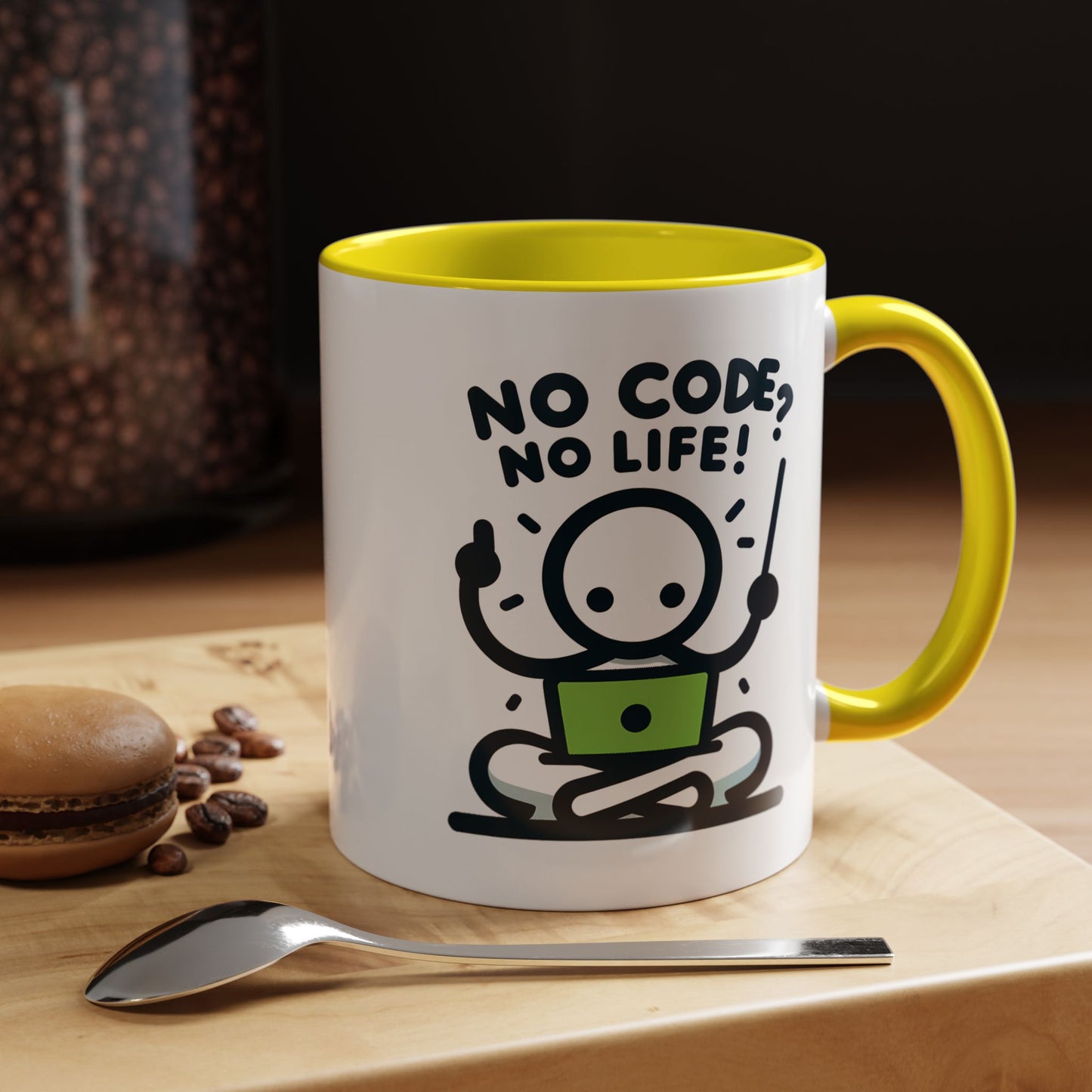 Humor Mug - No Code No Life