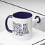 4th of July Mug - USA EST 1776 Floral