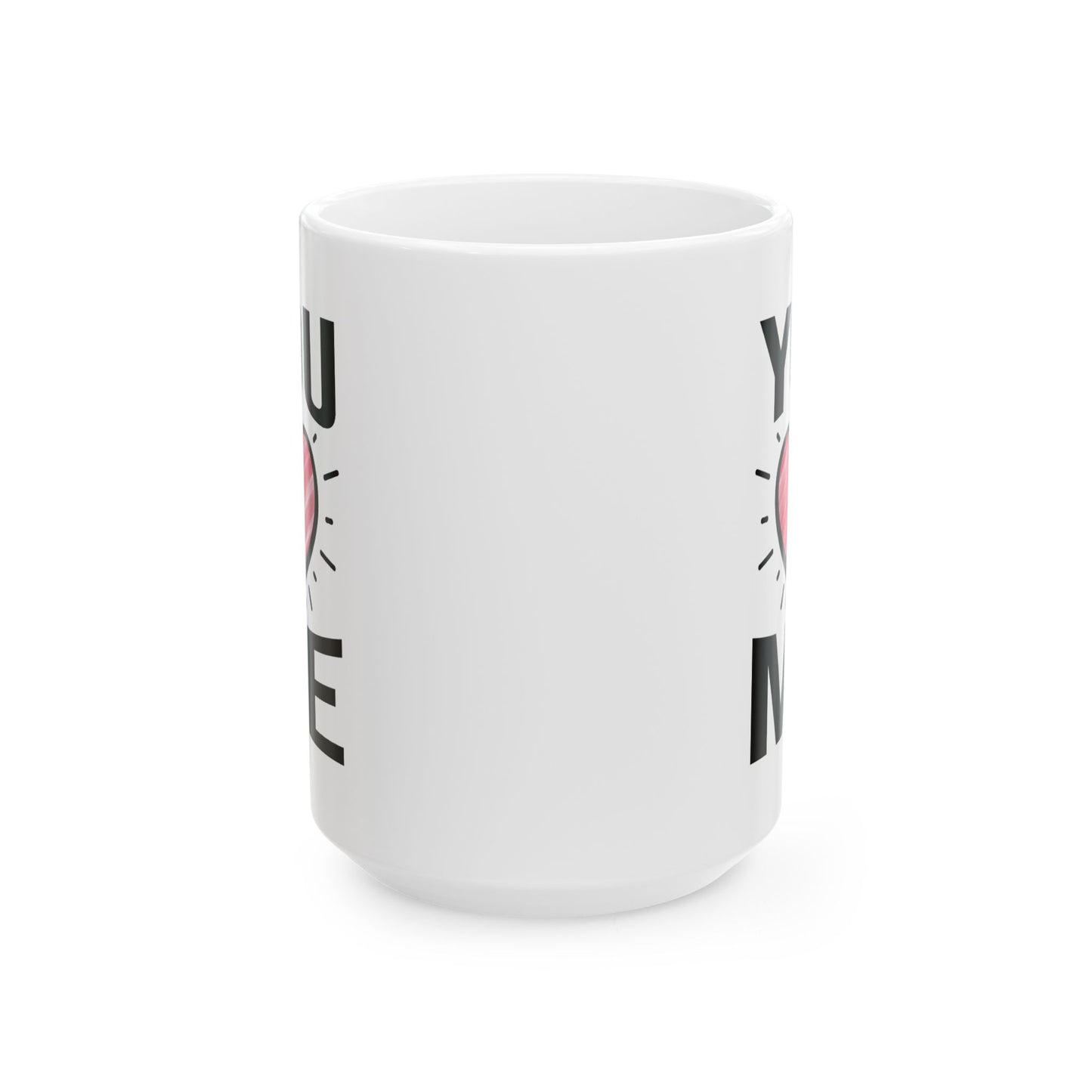 Anniversary Mug - You and Me Pink Heart