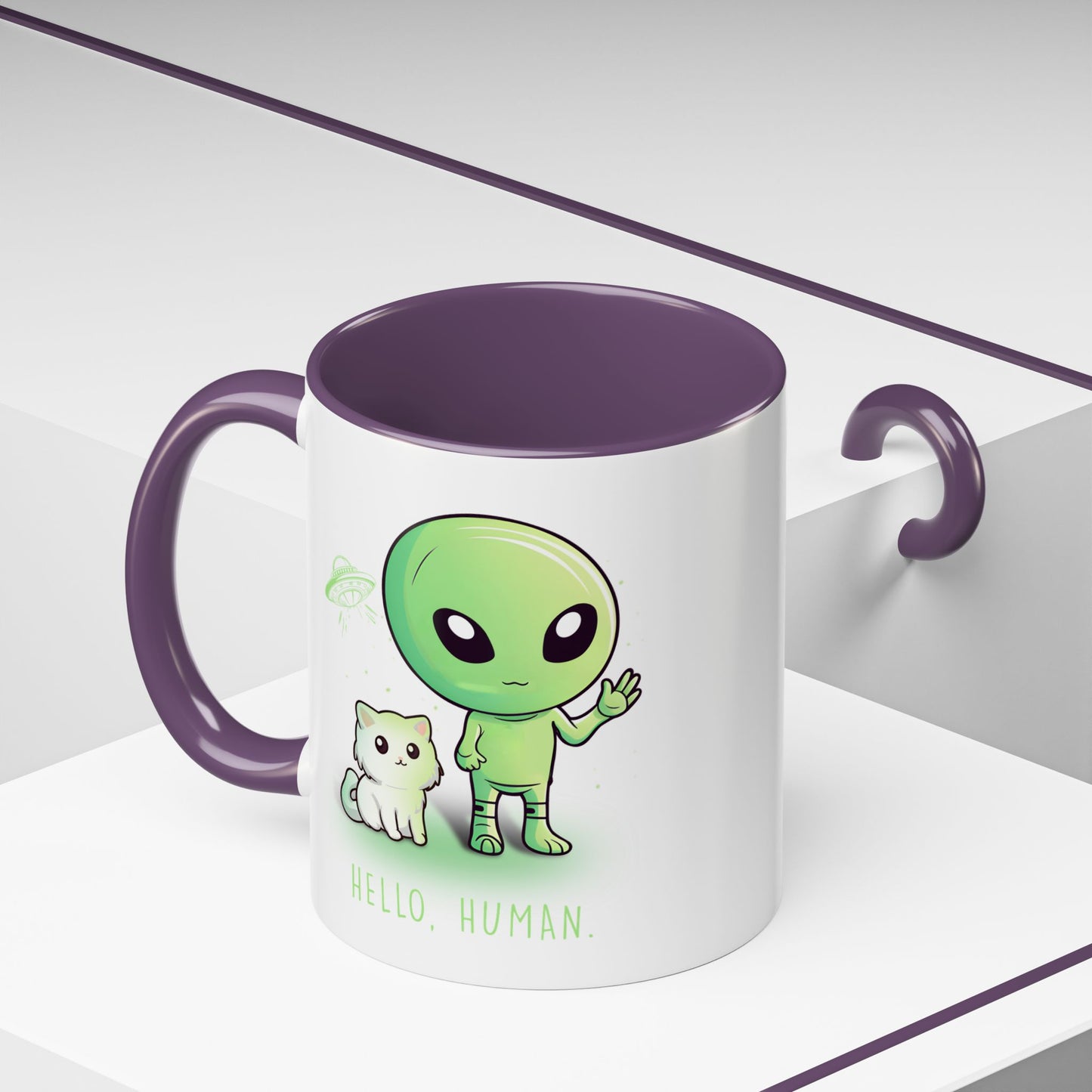 Alien Mug - Hello Human
