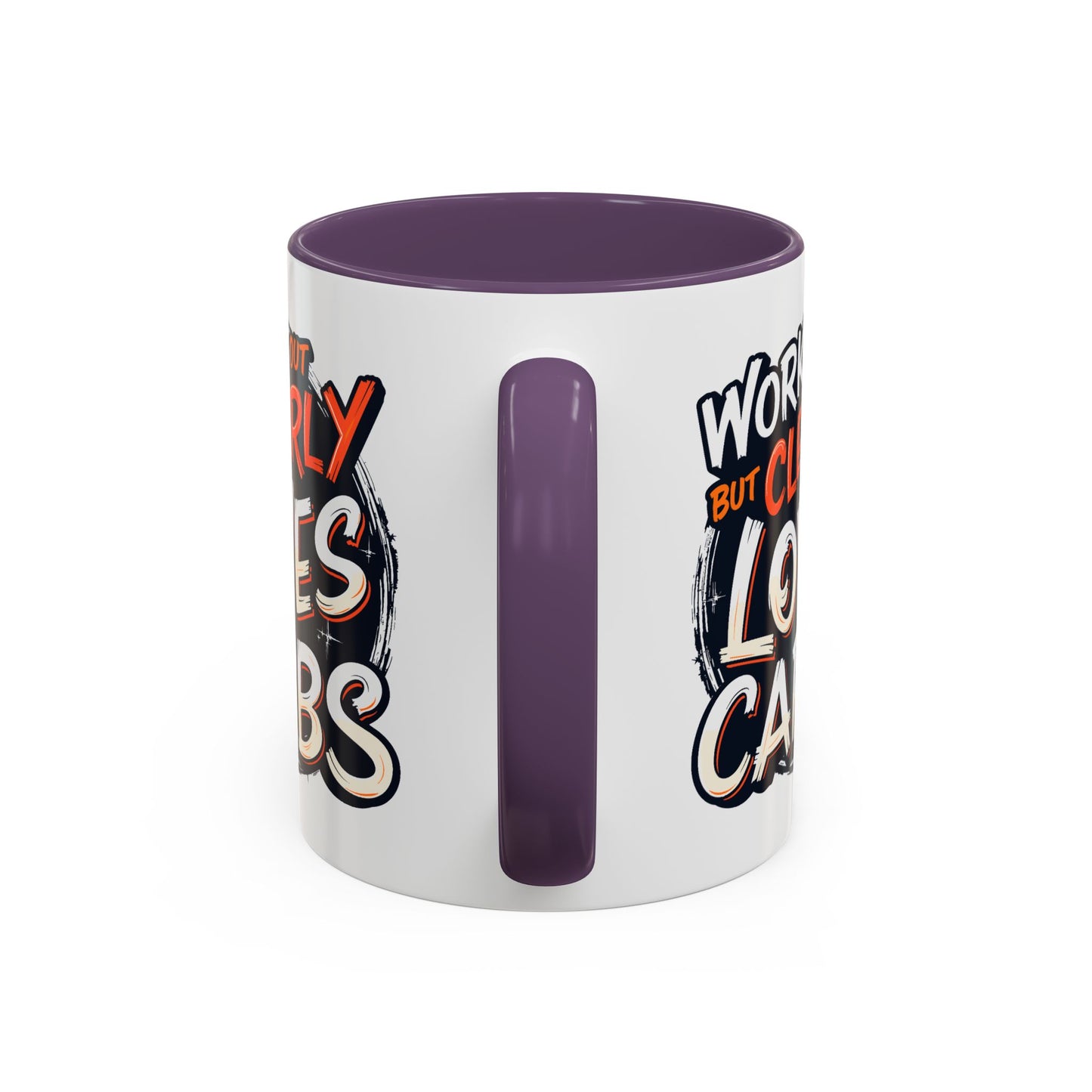 Adult Mug - Works Out But