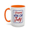 4th of July Mug - Happy Fourth of July Frames