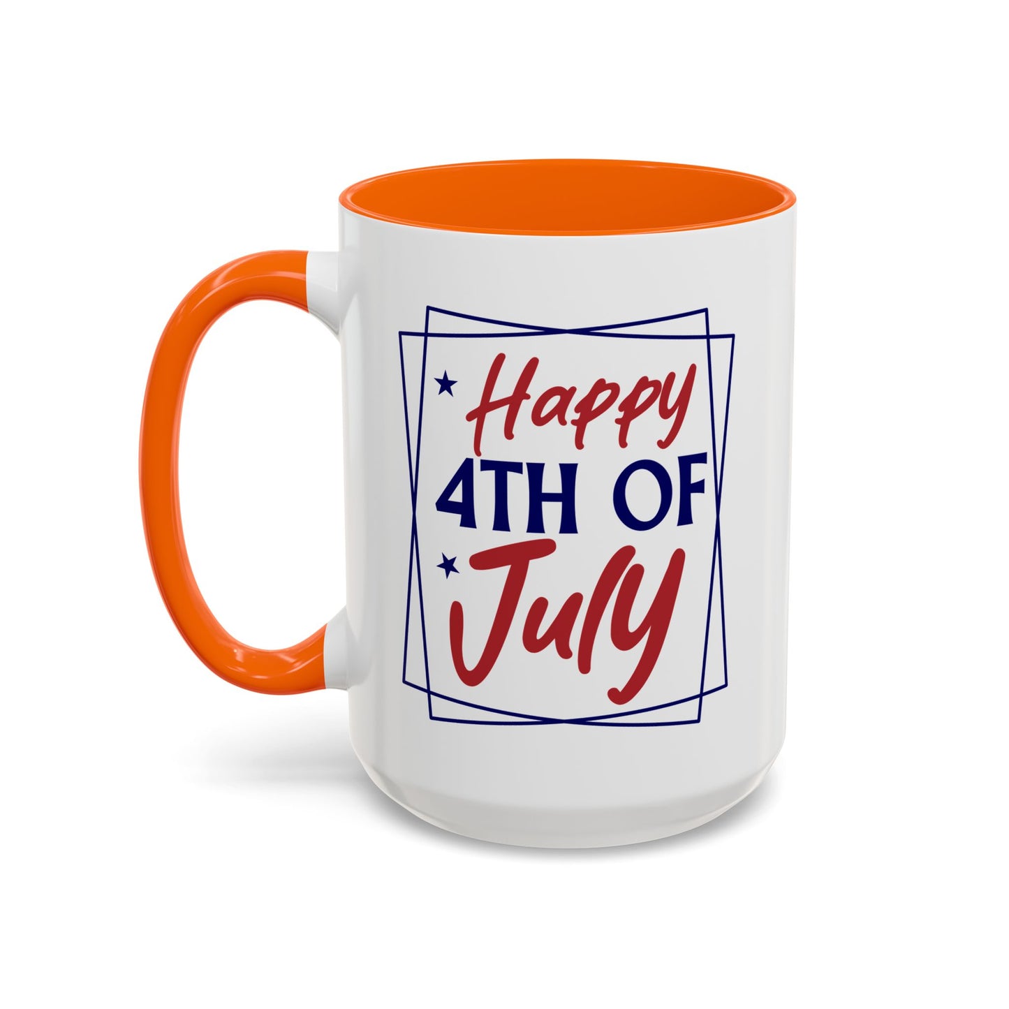 4th of July Mug - Happy Fourth of July Frames