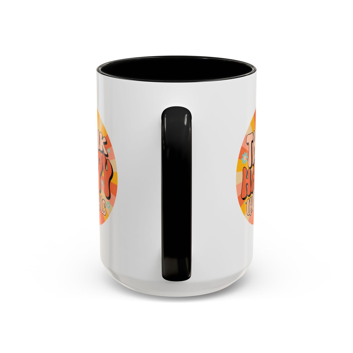 Wellness Mug - Think Happy Thoughts Hippie