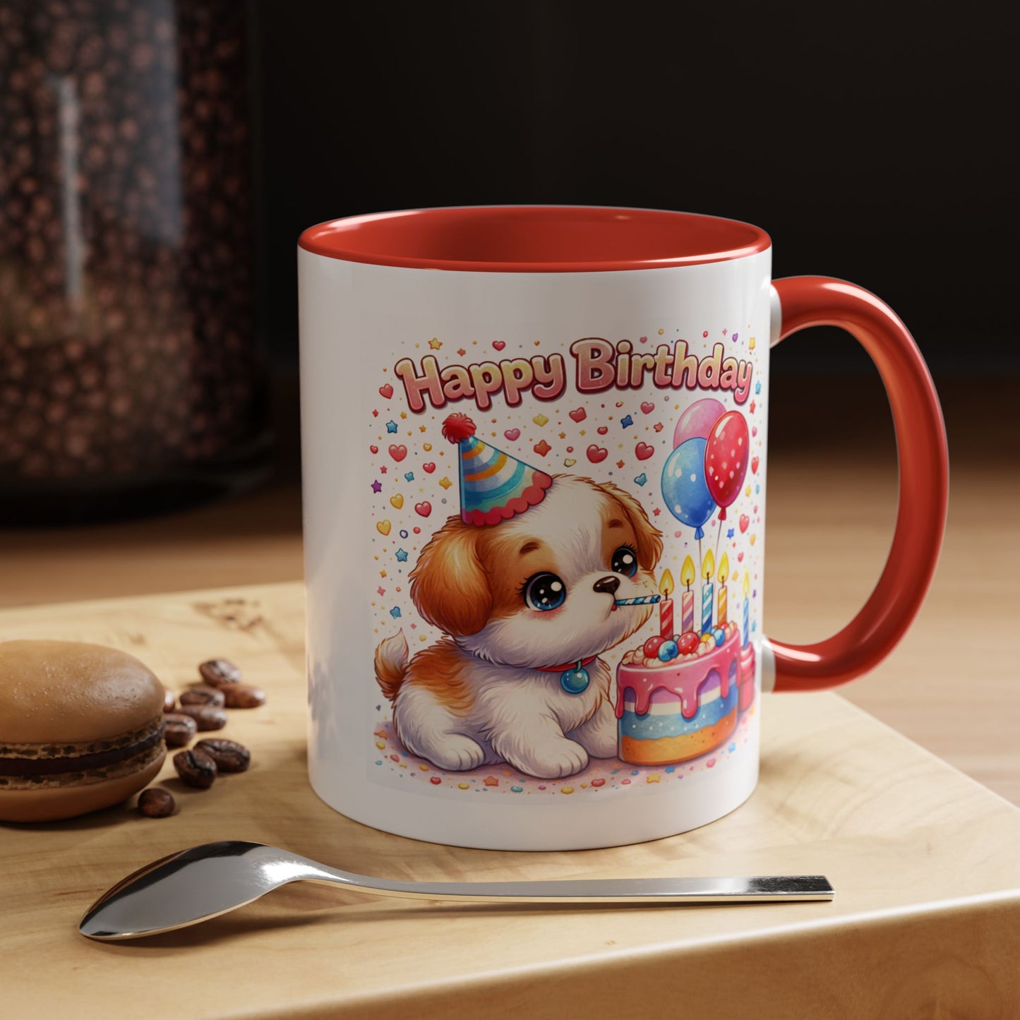 Birthday Mug - Puppy Cake