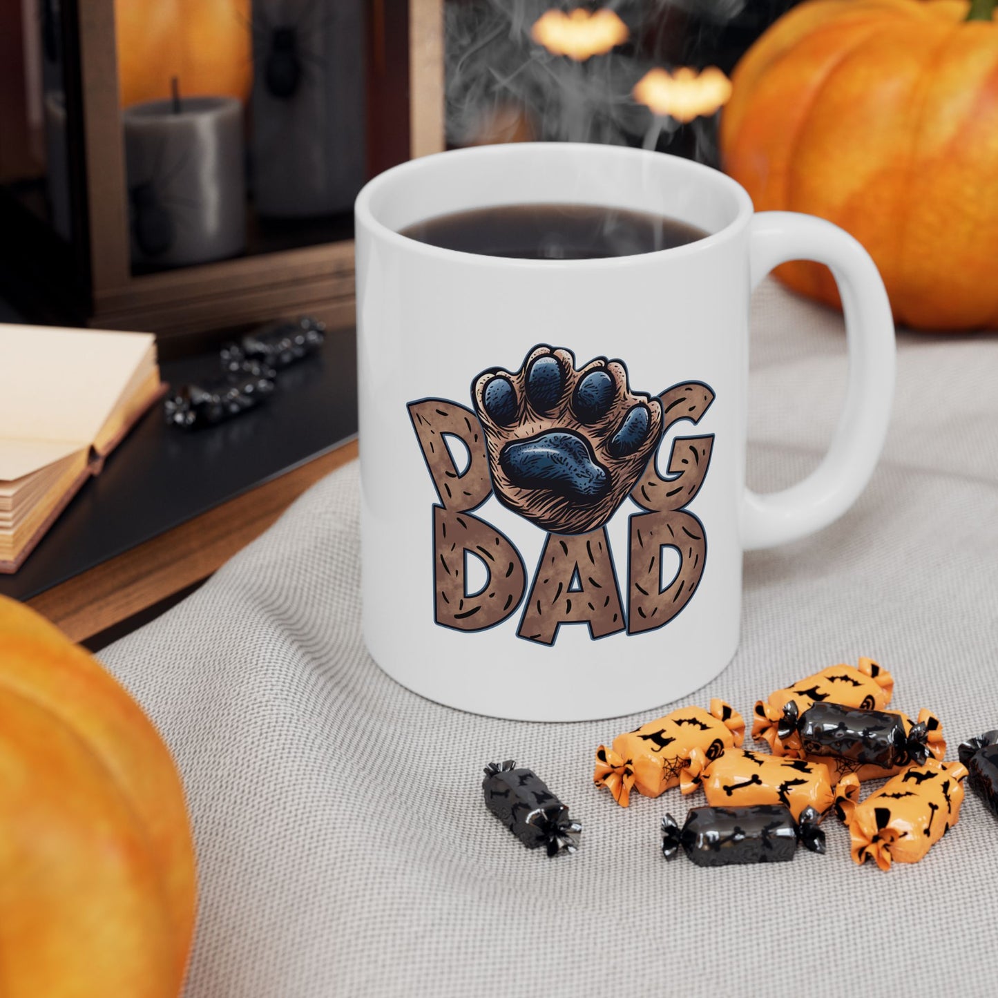 Animal Mug - Dog Dad Paw