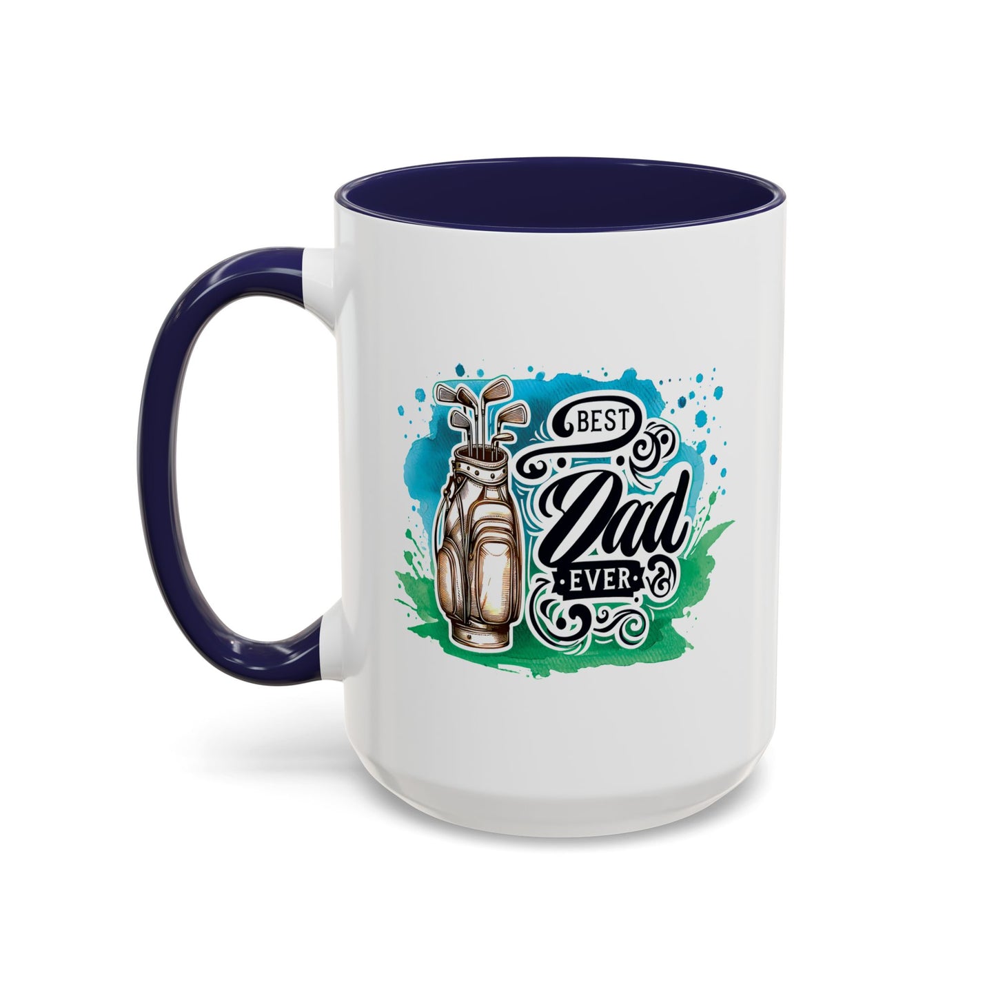 Father's Day Mug - Best Dad Ever Golf