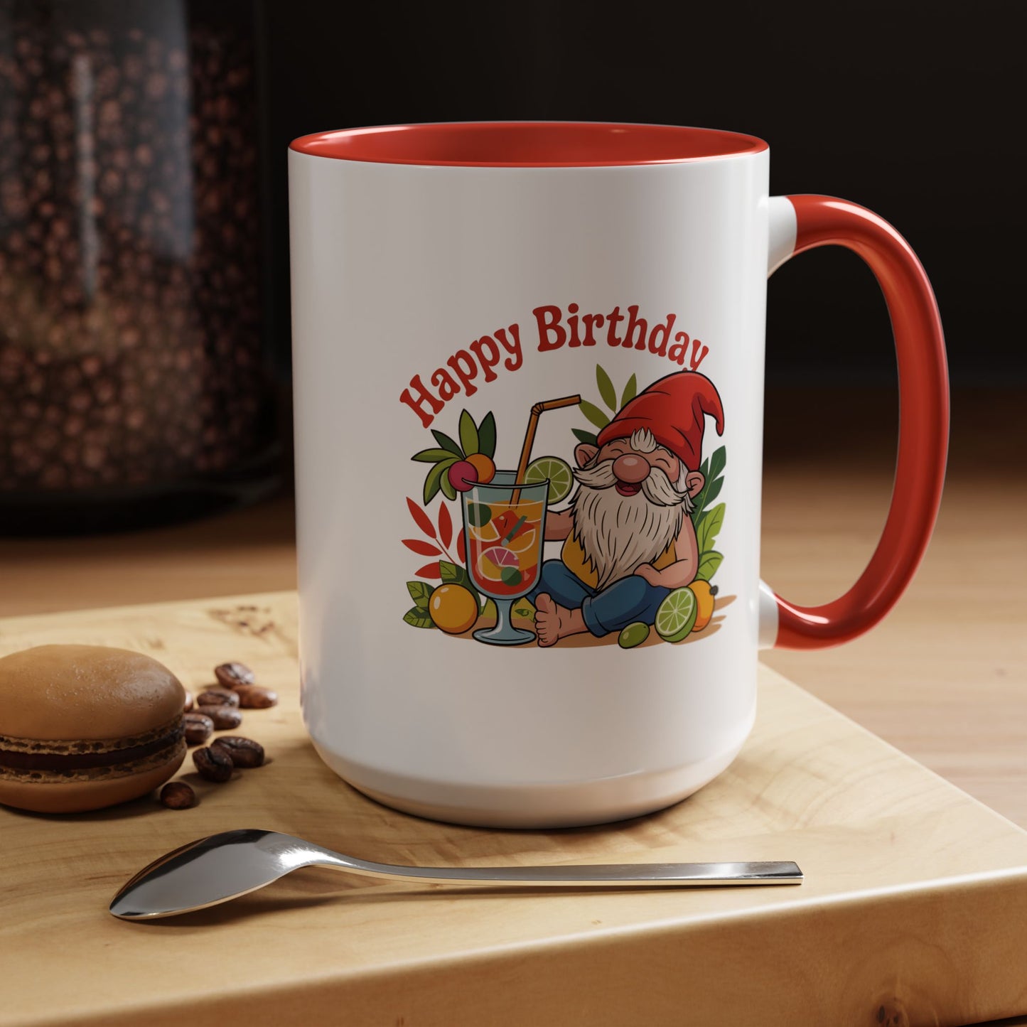 Birthday Mug - Island Gnome