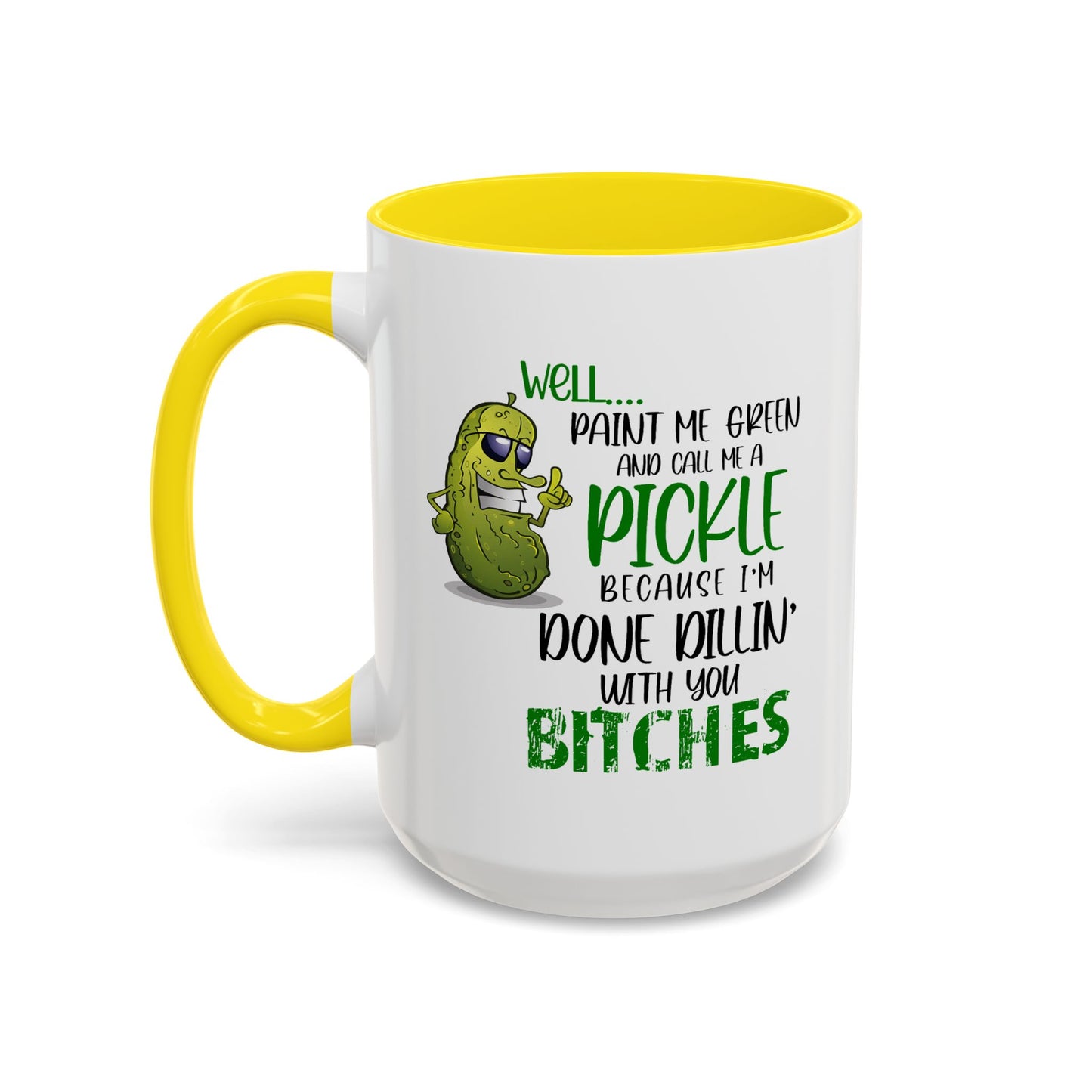 Adult Mug - Well Paint Me Green