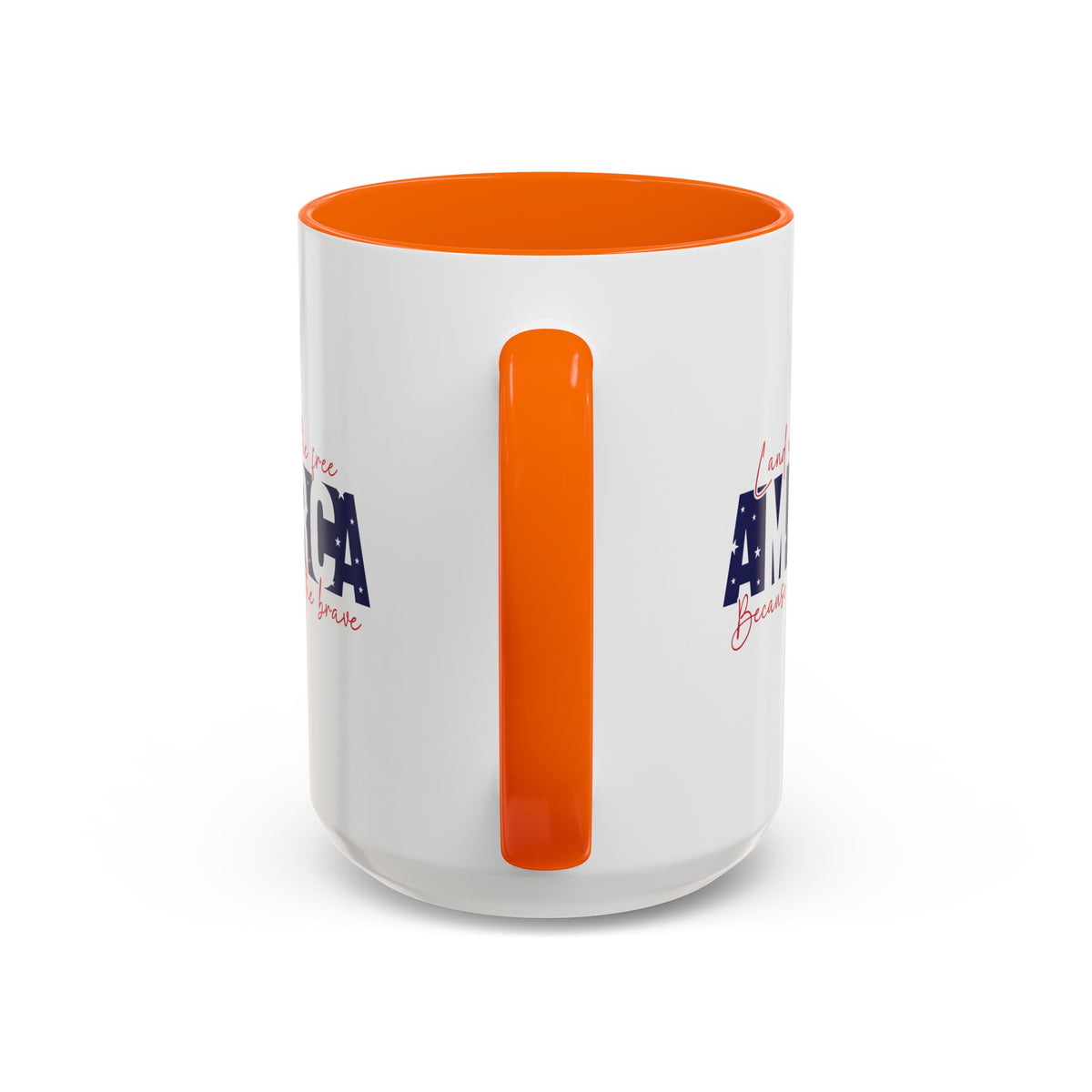 4th of July Mug - American Land of the Free Stars