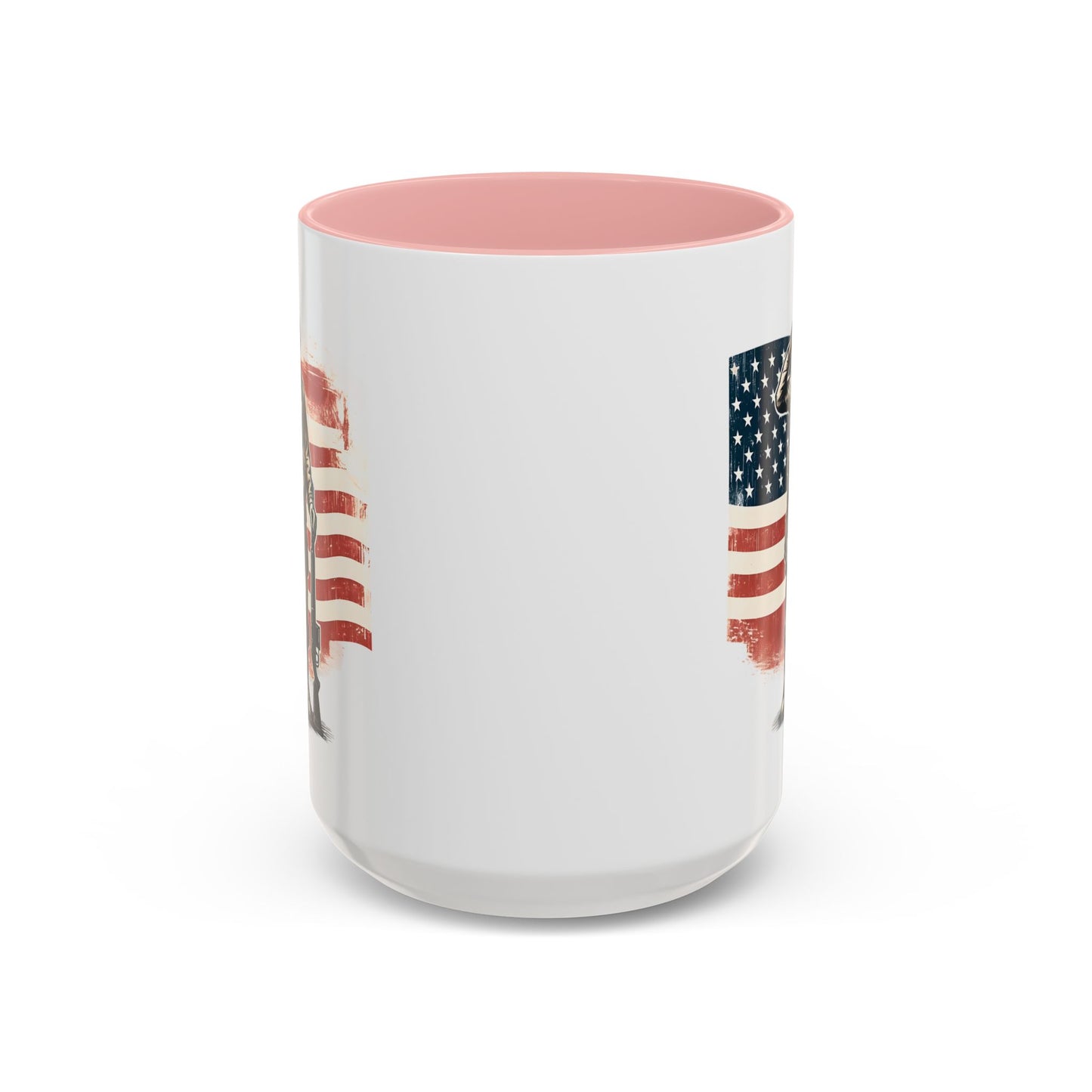 4th of July Mug - American Soldier Flag