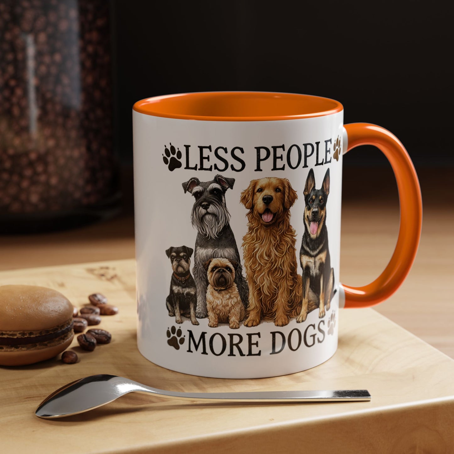 Animal Mug - Less People More Dogs