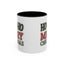 Christmas Mug - Ho Ho Ho Merry Christmas Green & Red Text