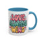 Anniversary Mug - Love Always Wins