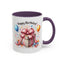 Birthday Mug - Happy Birthday Pink Ribbon Present
