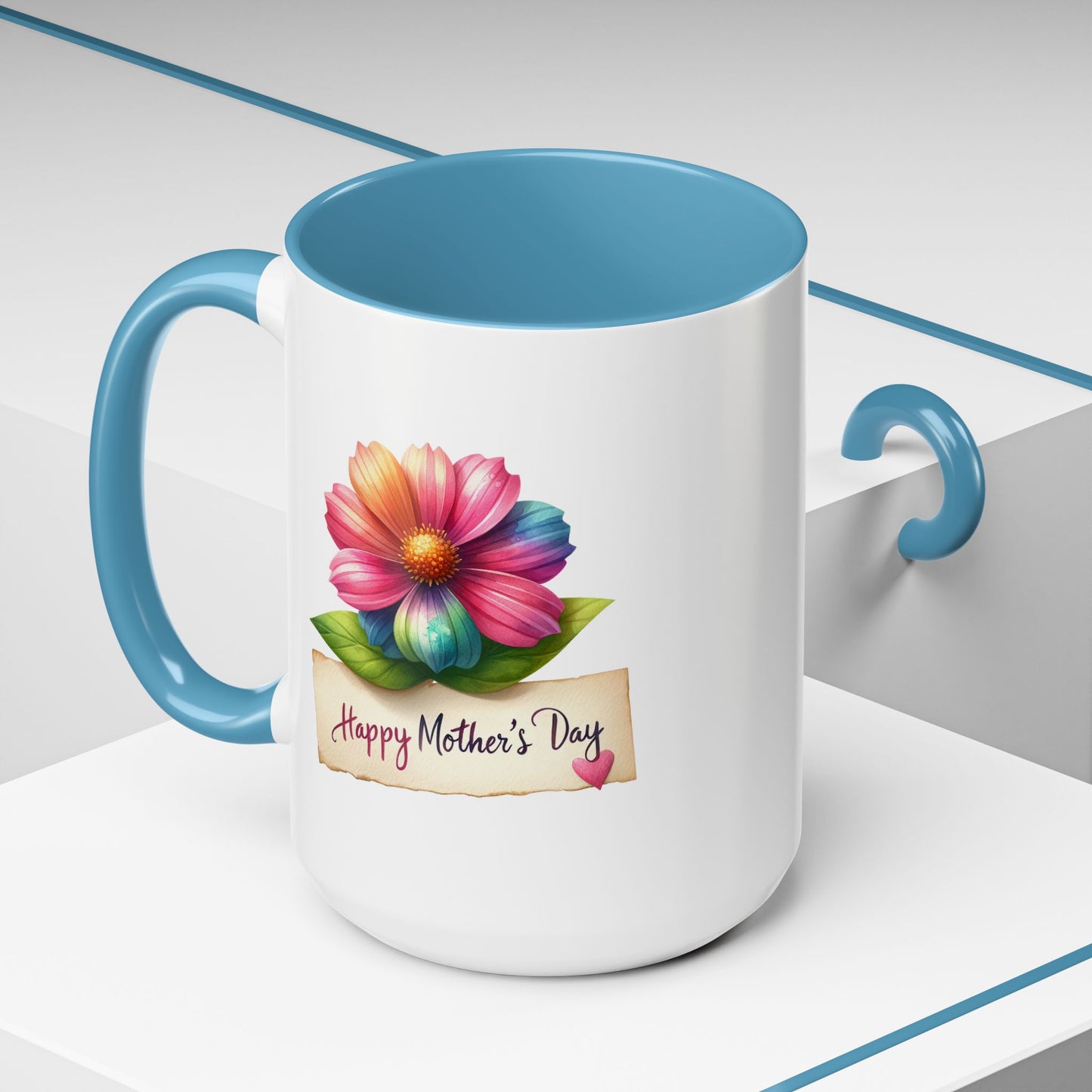 Mother's Day Mug - Happy Mother's Day Flower