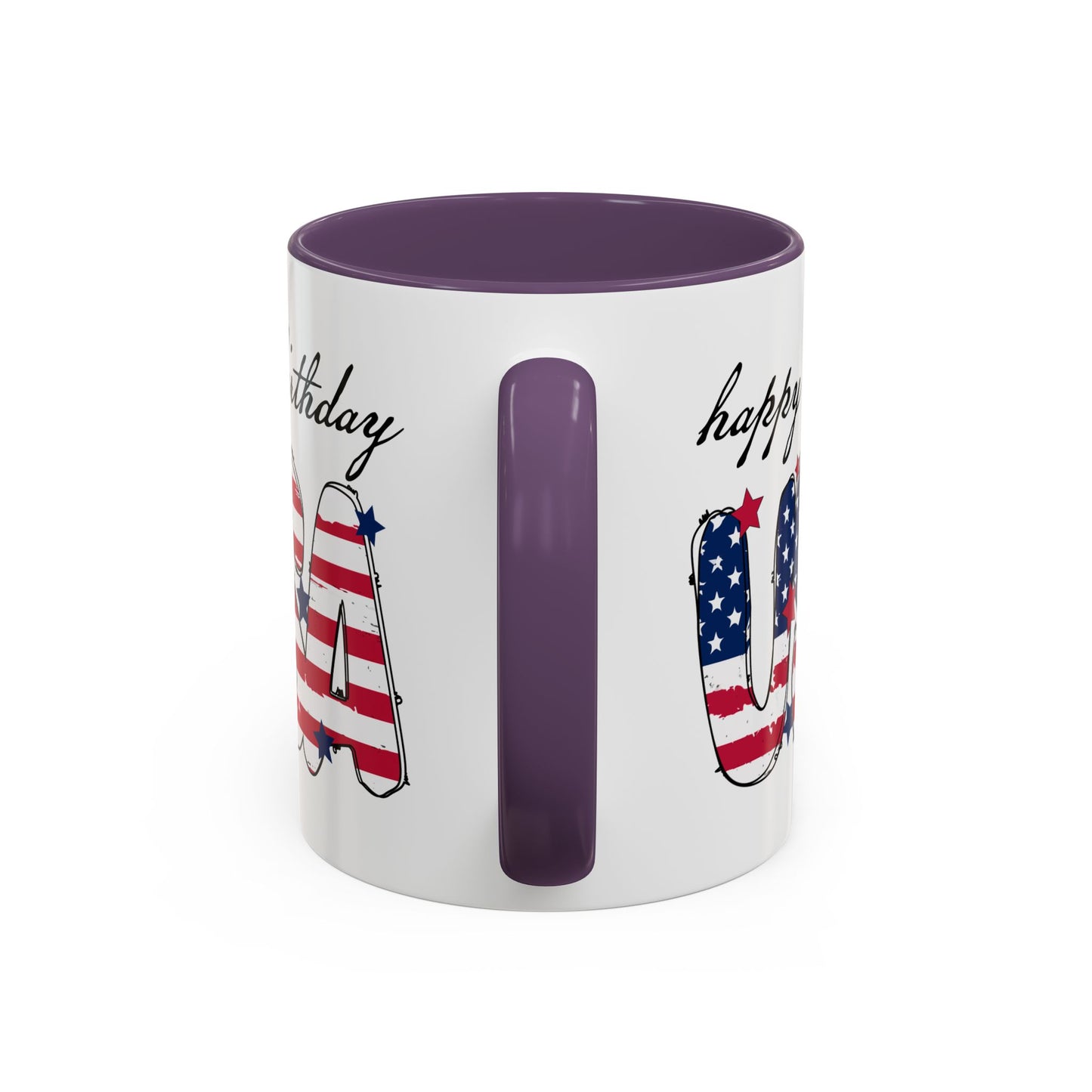 4th of July Mug - Happy Birthday USA