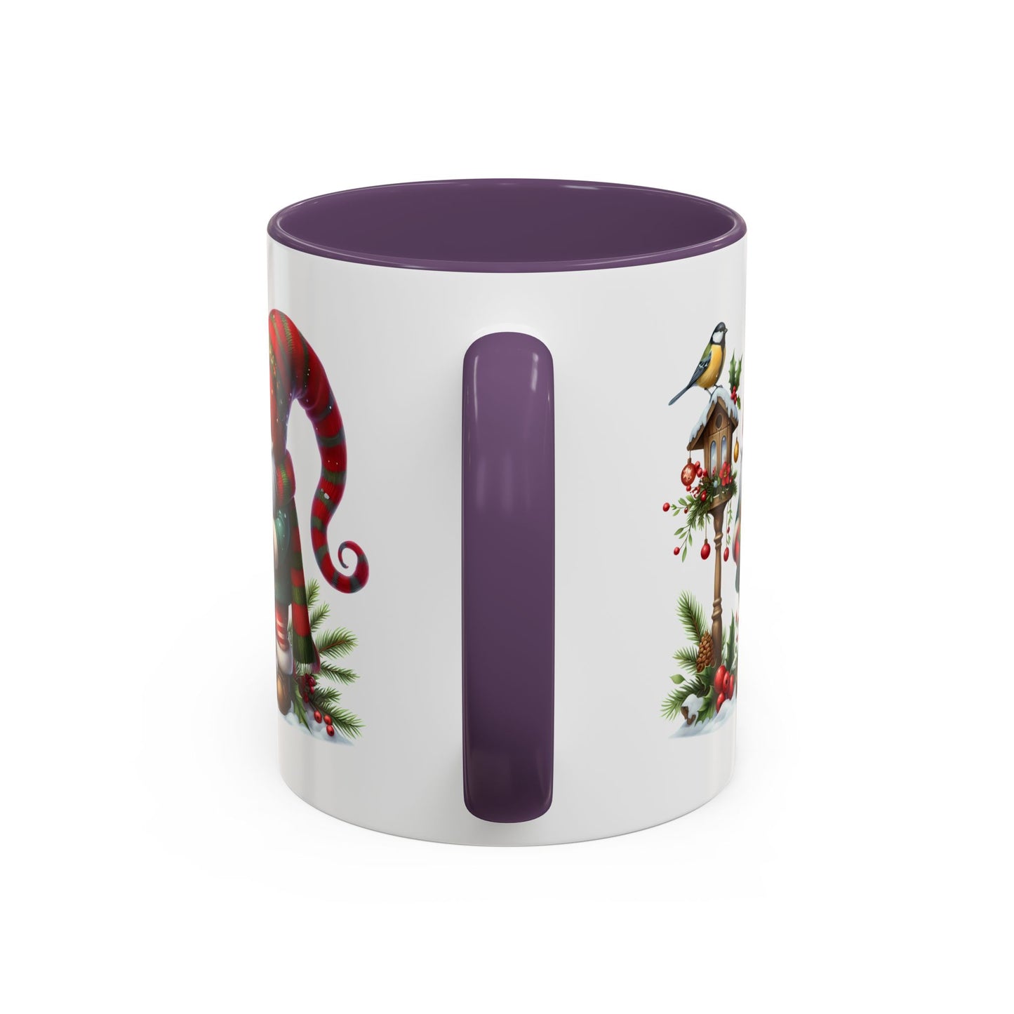 Christmas Mug - Gnome and Birdhouse