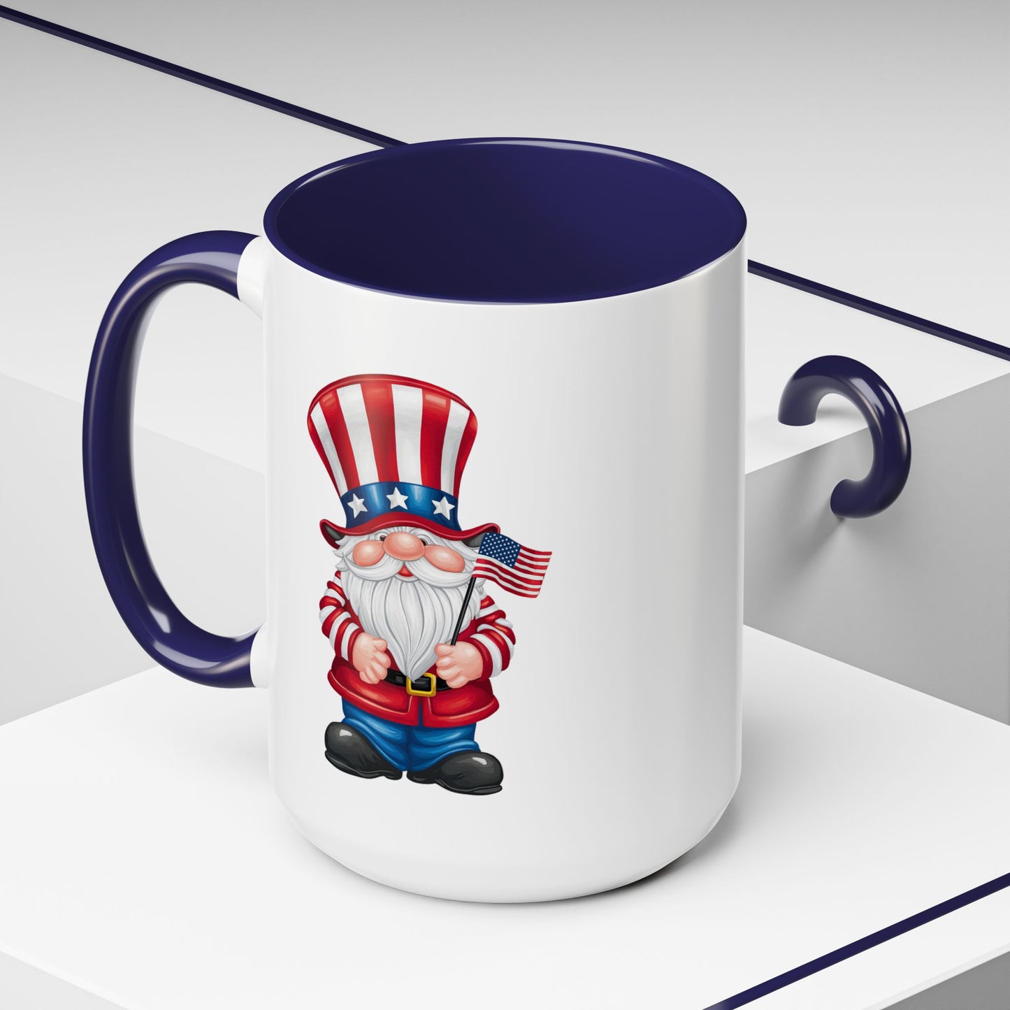 4th of July Mug - American Gnome 11