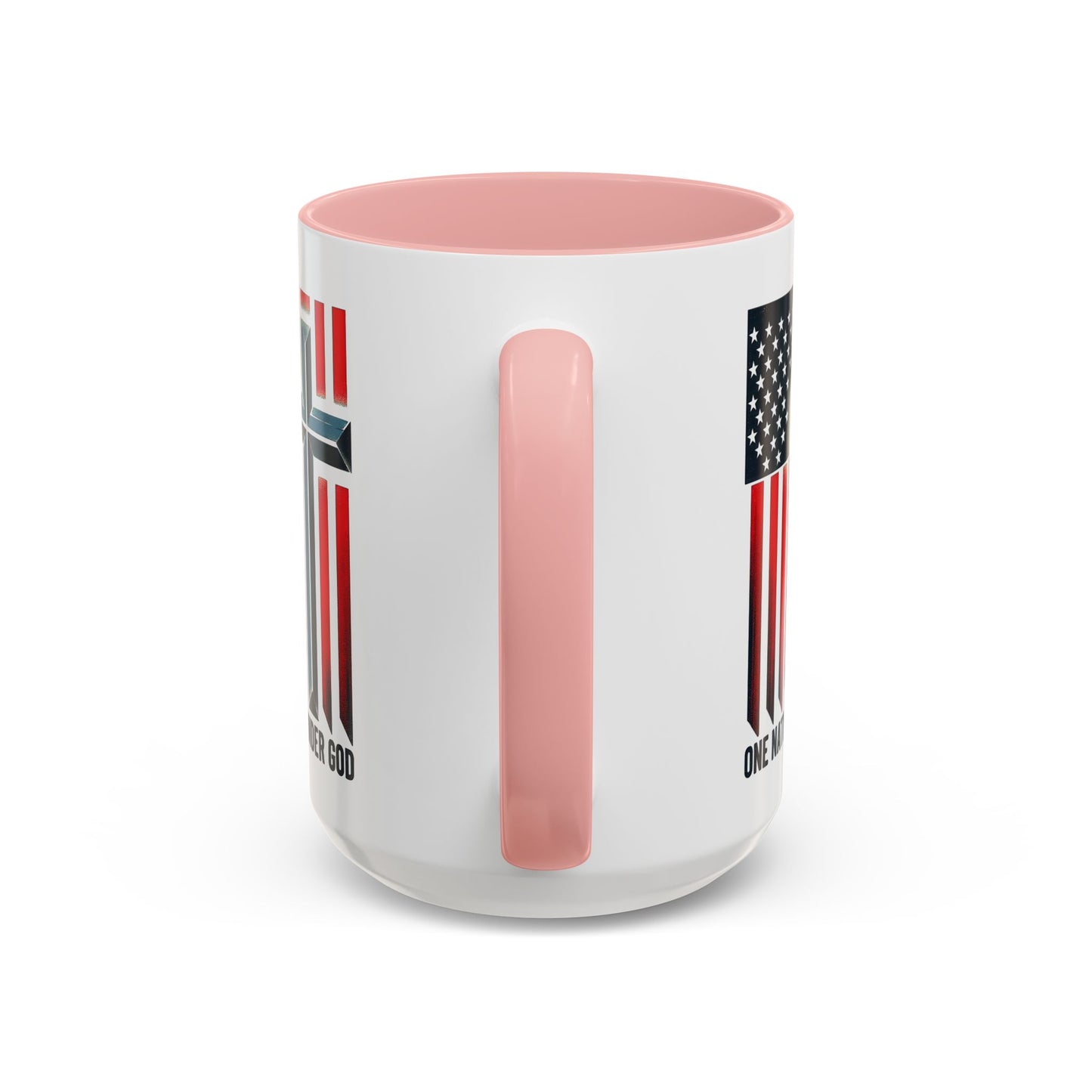 Religious Mug - One Nation Flag Cross