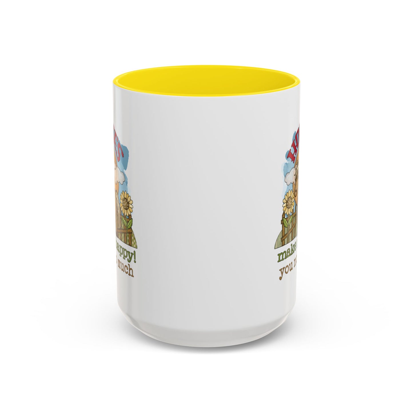 Humor Mug - Horses Make Me Happy