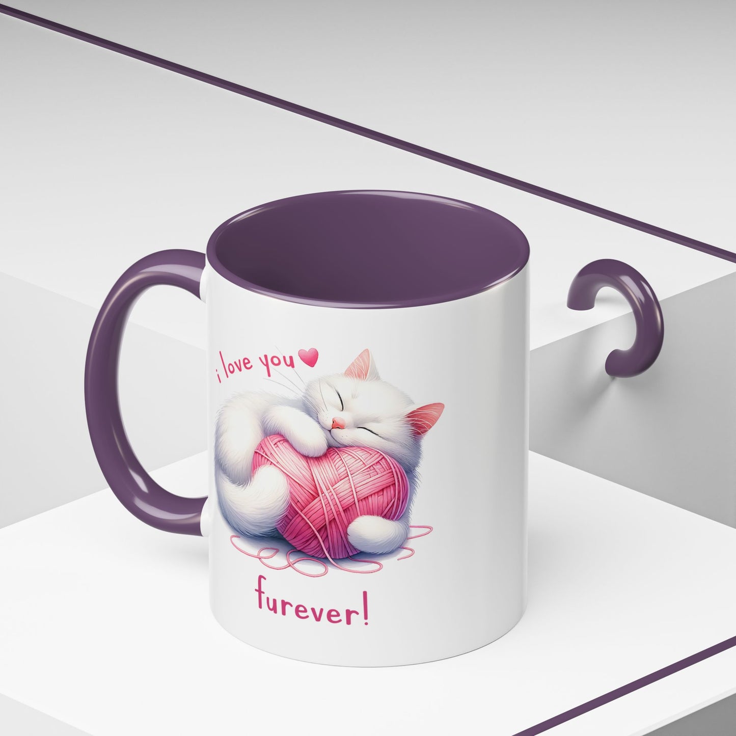 Valentine's Day Mug - I Love You Furever
