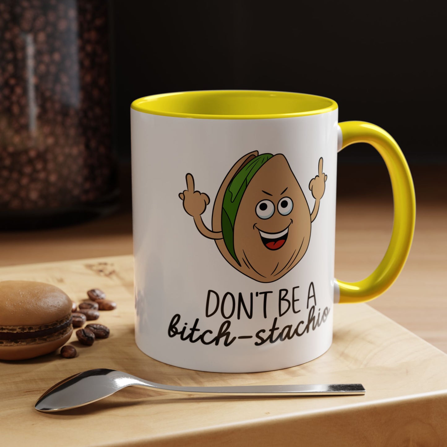 Adult Mug - Don't Be A Bitch-Stachio