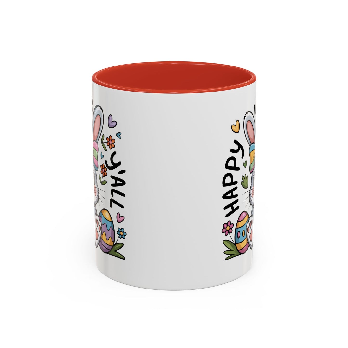 Easter Mug - Happy Easter Y'all Bunny