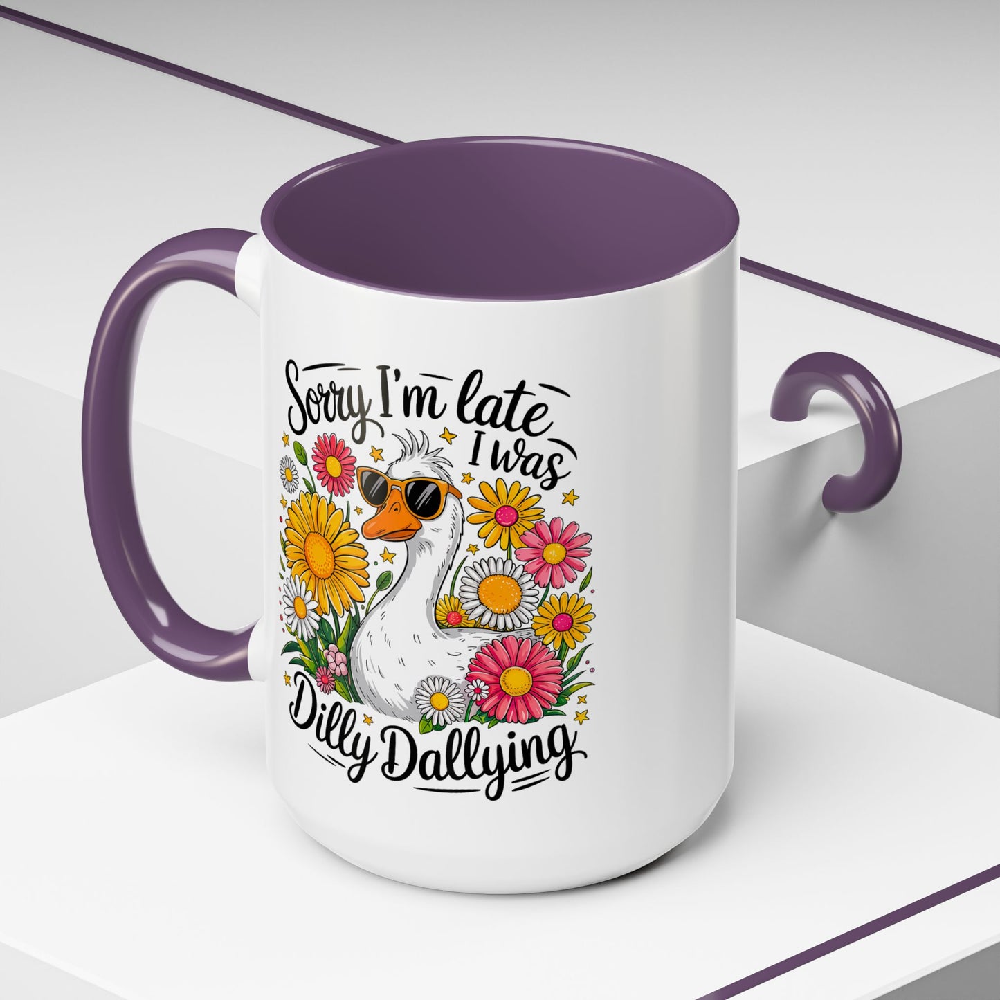 Office Mug - Sorry I'm Late