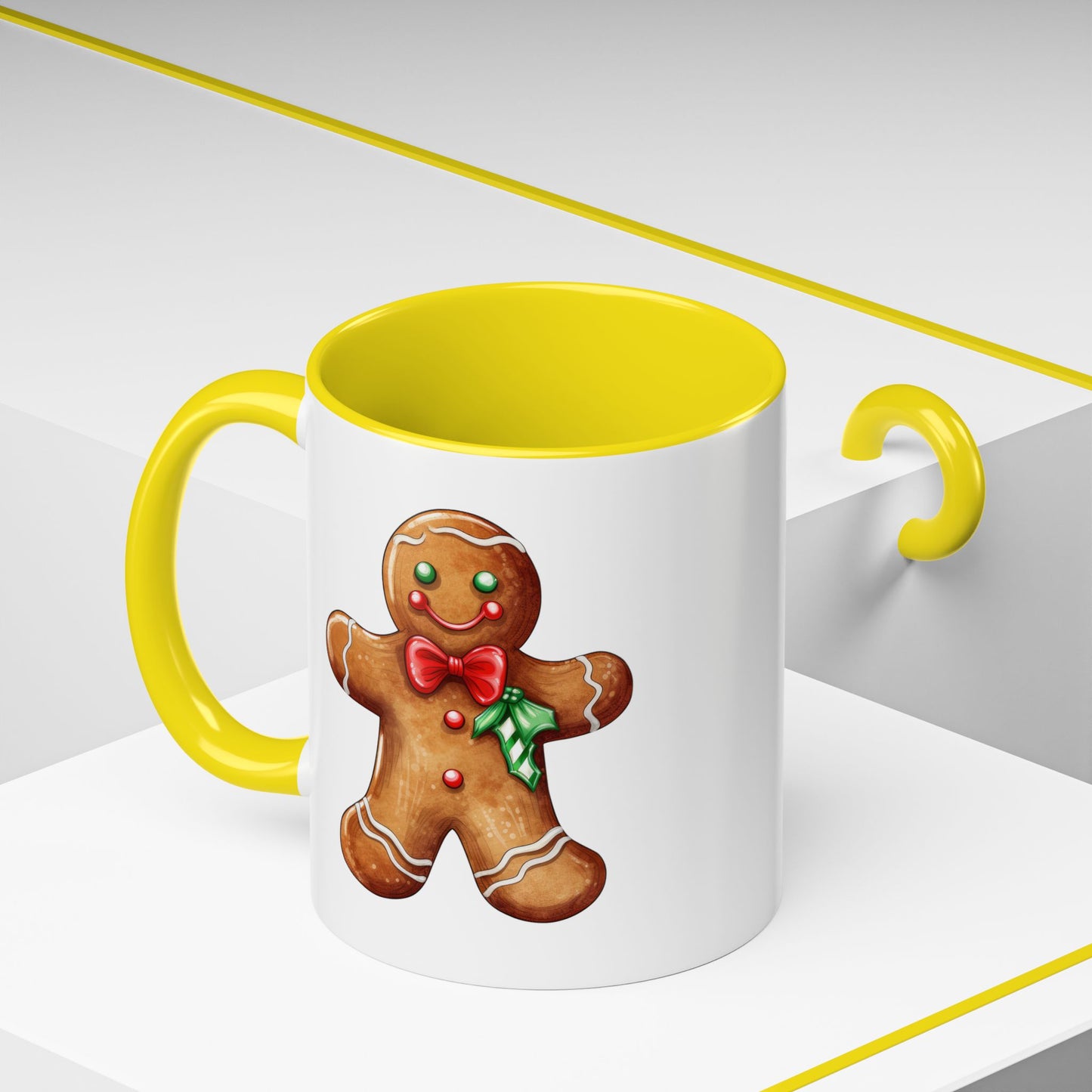 Christmas Mug - Smiling Gingerbread Man 2