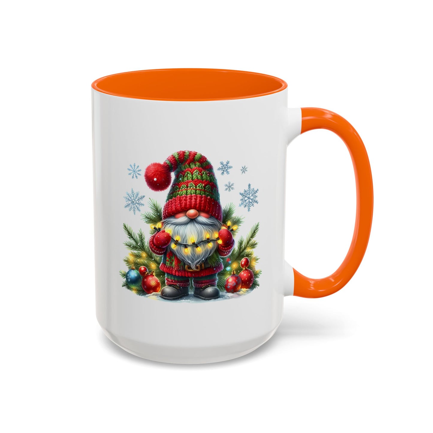 Christmas Mug - Gnome with Christmas Lights