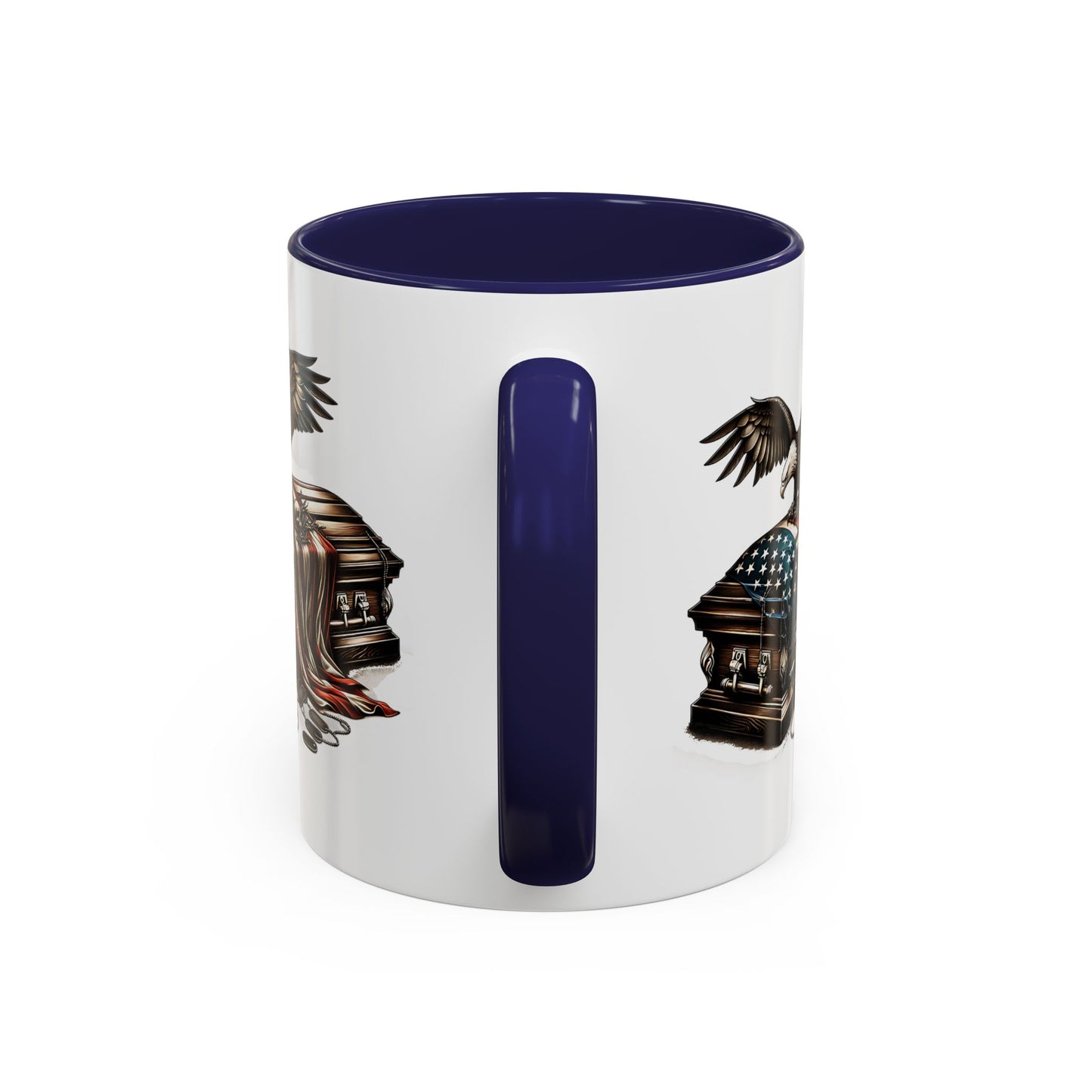 4th of July Mug - American Bald Eagle Fallen Soldier