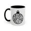 Christmas Mug - Merry Christmas Black Text Ornament