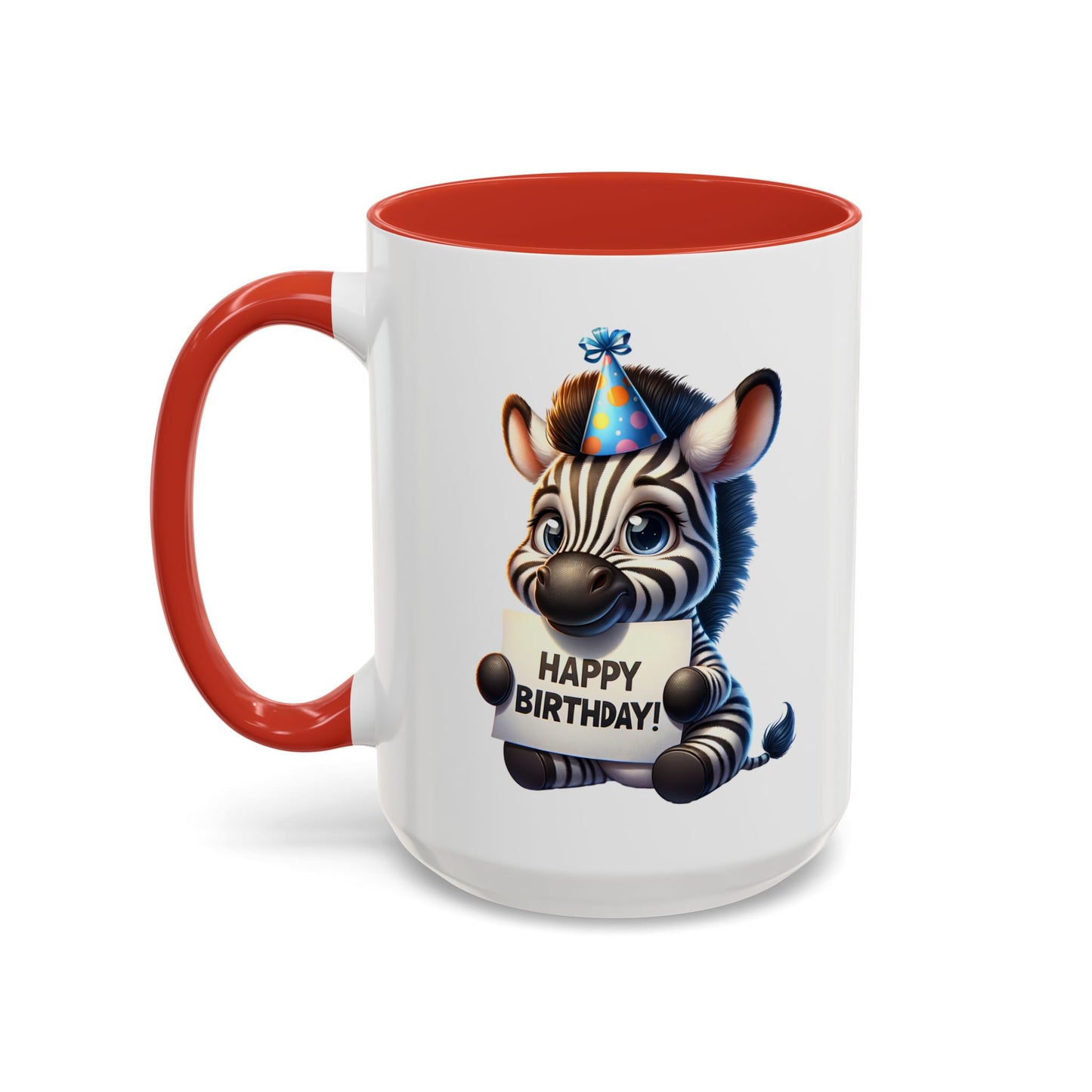 Birthday Mug - Zebra Clipart
